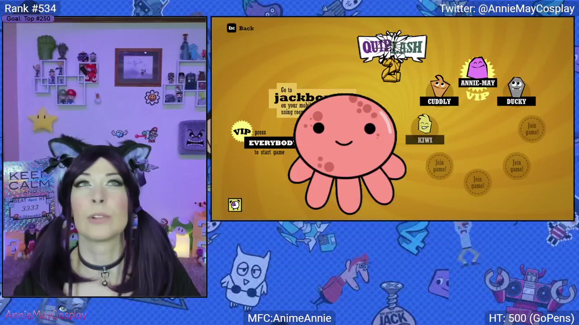 Gallery image thumbnail from AnimeAnnie's myfreecams stream on, 04/13/2025, 03:04 image 11 of 20