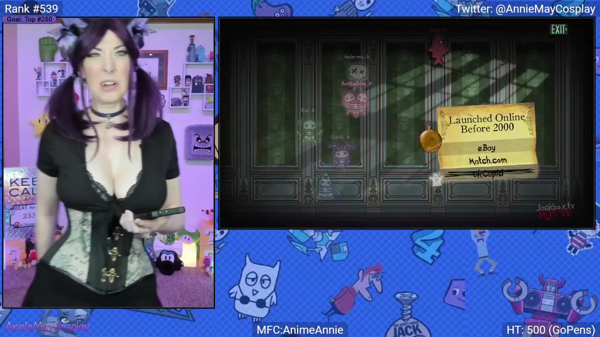 Gallery image thumbnail from AnimeAnnie's myfreecams stream on, 04/13/2025, 03:04 image 10 of 20