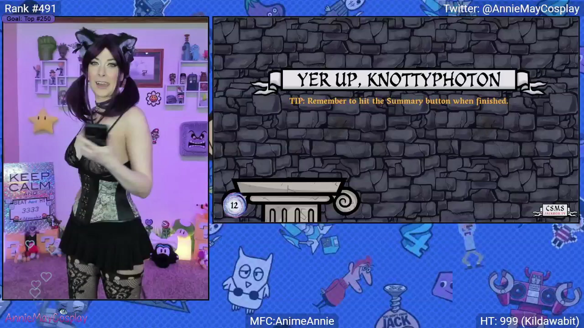 Gallery image thumbnail from AnimeAnnie's myfreecams stream on, 04/13/2025, 03:04 image 18 of 20