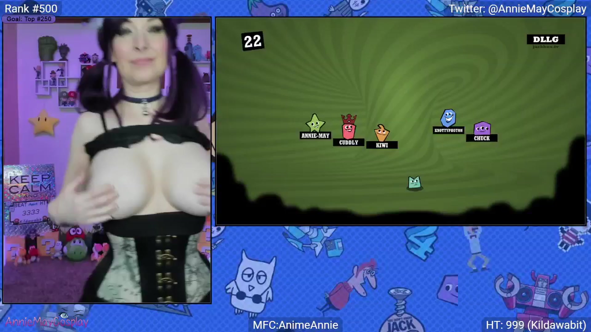 Gallery image thumbnail from AnimeAnnie's myfreecams stream on, 04/13/2025, 03:04 image 15 of 20