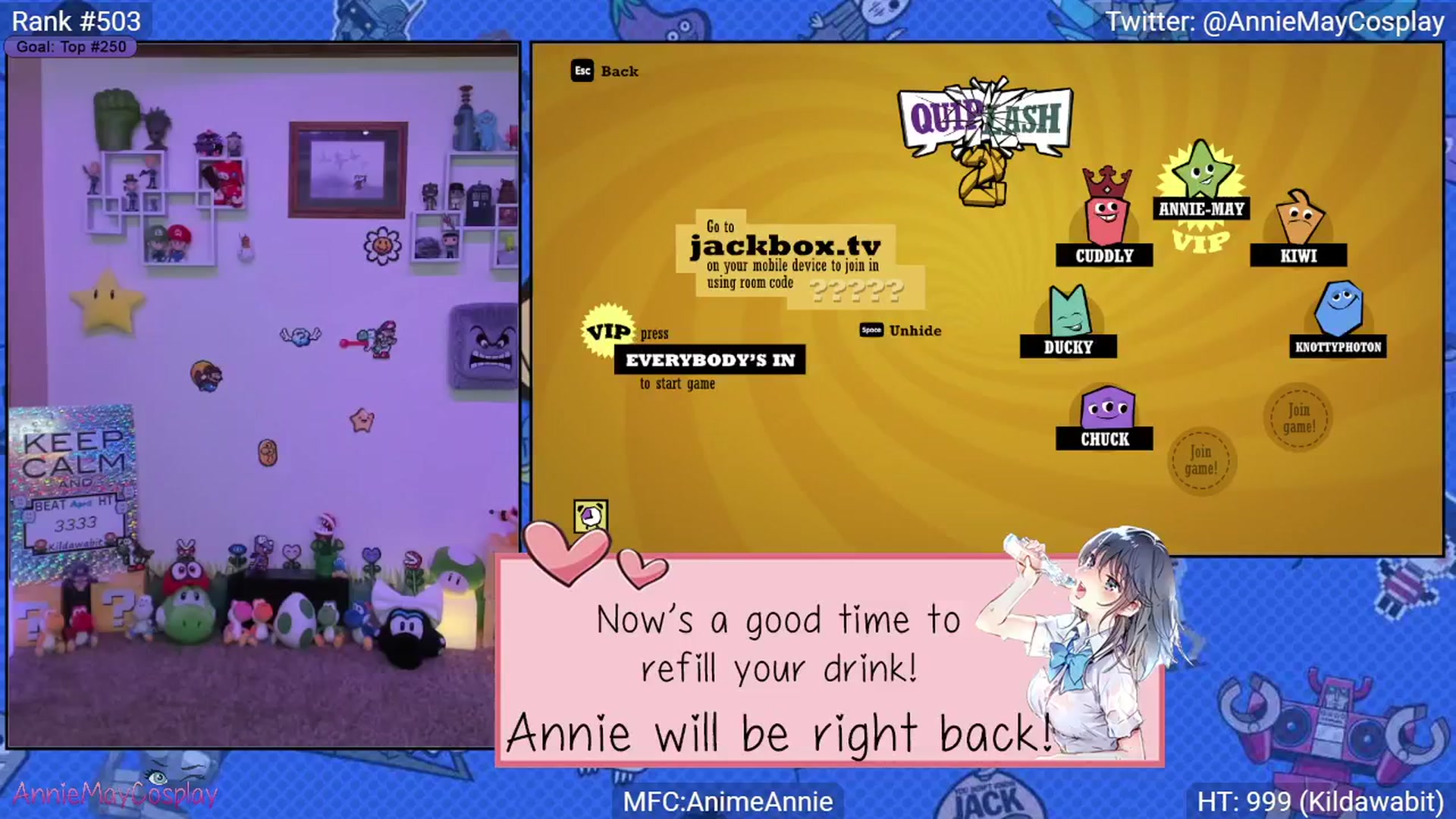 Gallery image thumbnail from AnimeAnnie's myfreecams stream on, 04/13/2025, 03:04 image 14 of 20