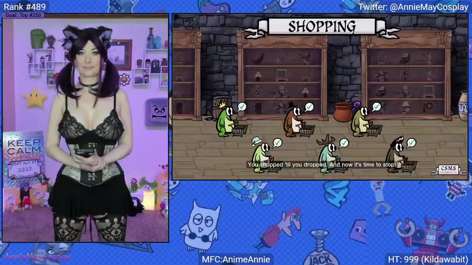 Gallery image thumbnail from AnimeAnnie's myfreecams stream on, 04/13/2025, 03:04 image 19 of 20