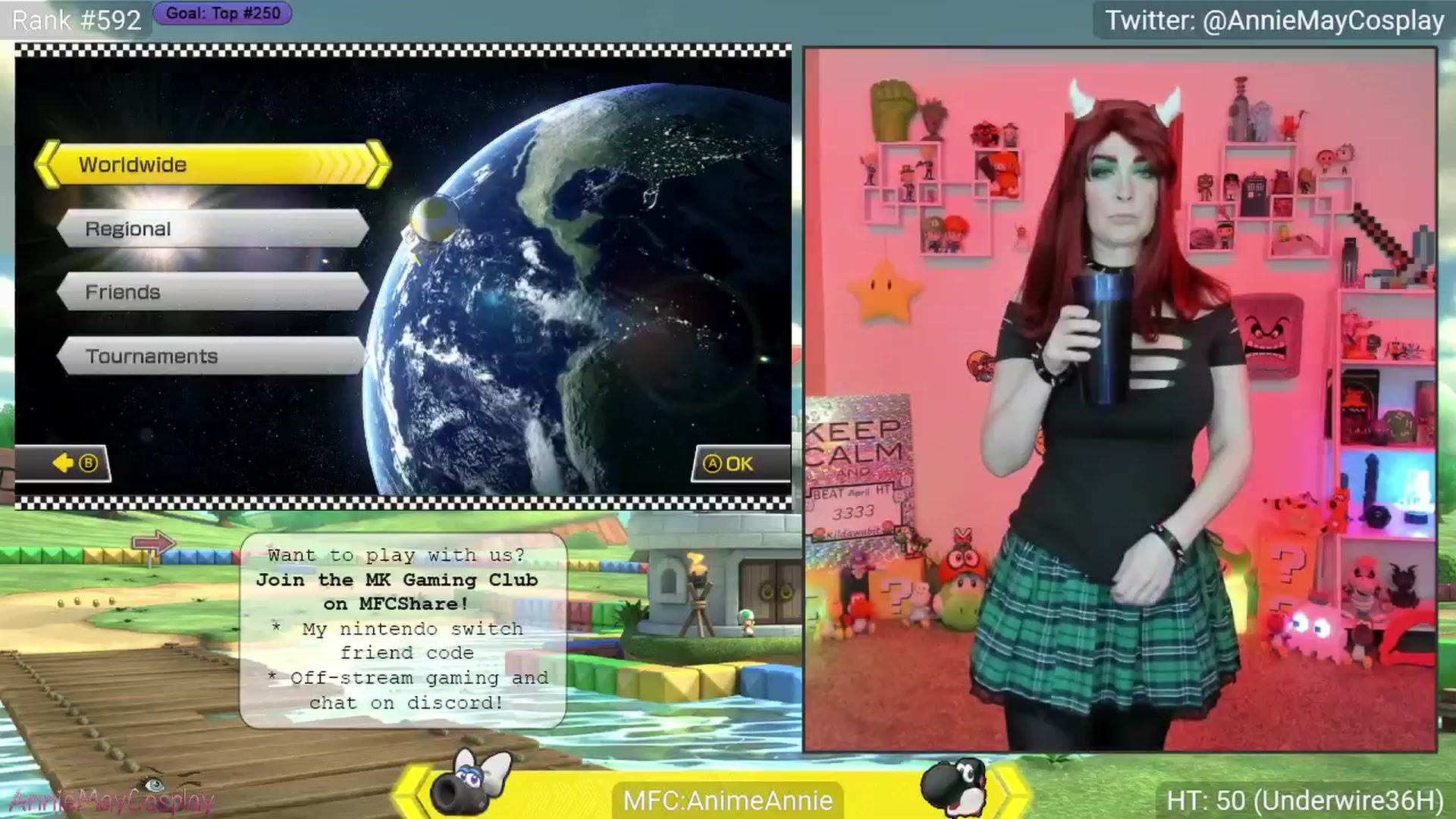 Gallery image thumbnail from AnimeAnnie's myfreecams stream on, 04/15/2025, 03:13 image 2 of 20