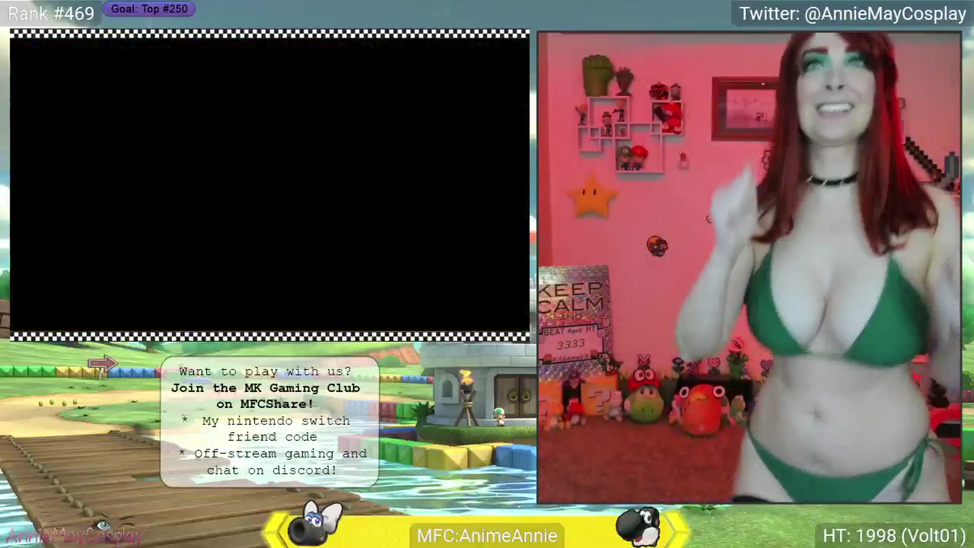 Gallery image thumbnail from AnimeAnnie's myfreecams stream on, 04/15/2025, 03:13 image 15 of 20