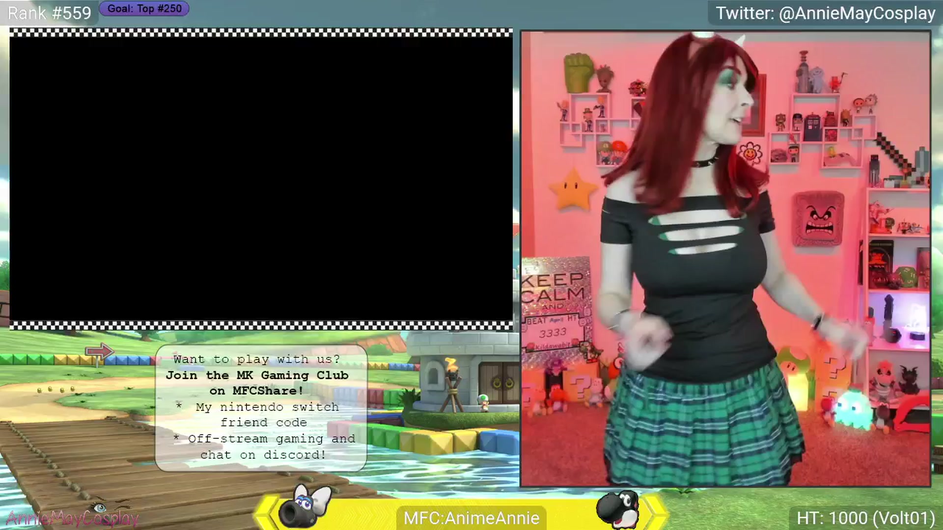 Gallery image thumbnail from AnimeAnnie's myfreecams stream on, 04/15/2025, 03:13 image 5 of 20