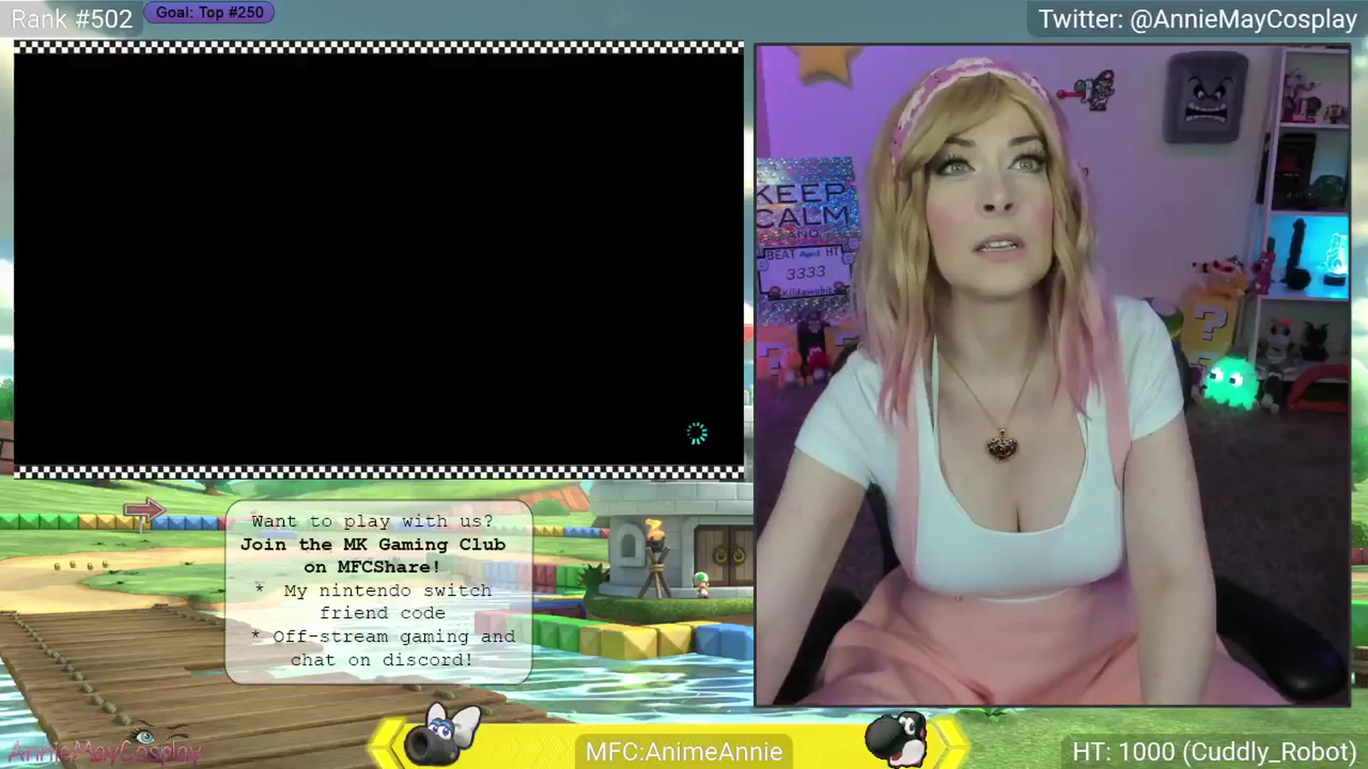 Gallery image thumbnail from AnimeAnnie's myfreecams stream on, 04/17/2025, 02:07 image 11 of 20
