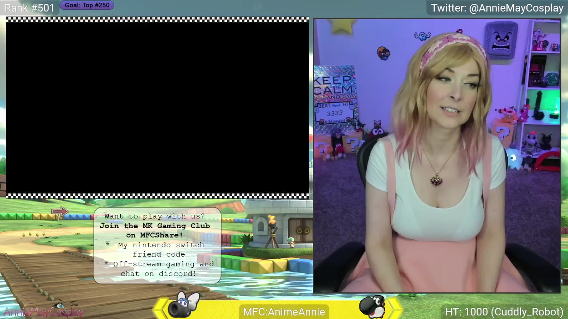 Gallery image thumbnail from AnimeAnnie's myfreecams stream on, 04/17/2025, 02:07 image 17 of 20