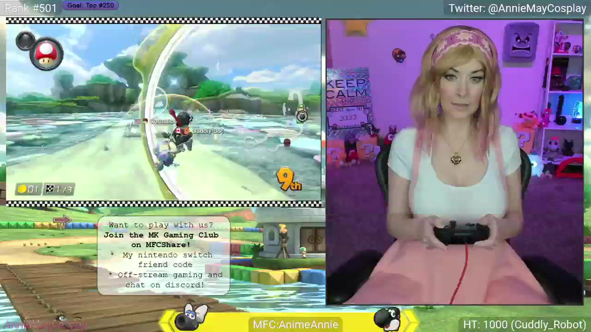 Gallery image thumbnail from AnimeAnnie's myfreecams stream on, 04/17/2025, 02:07 image 20 of 20