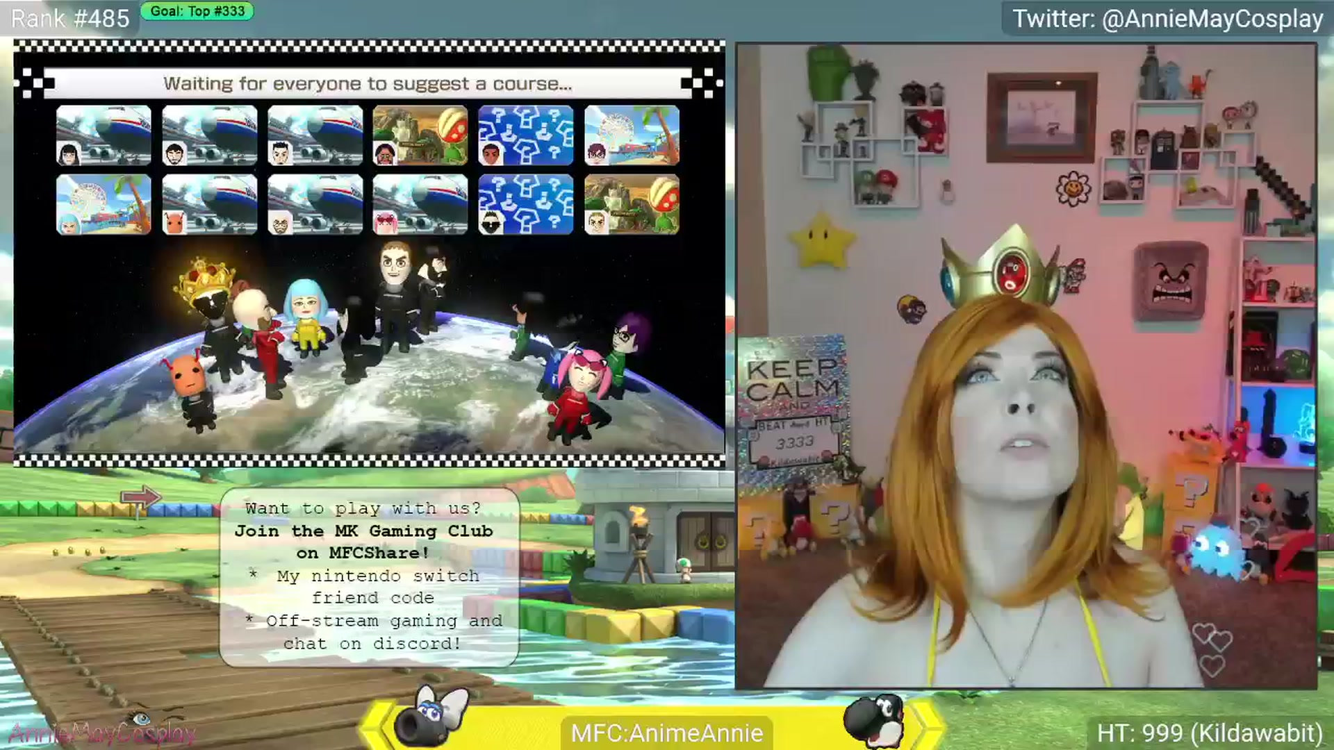 Gallery image thumbnail from AnimeAnnie's myfreecams stream on, 04/22/2025, 01:48 image 17 of 20