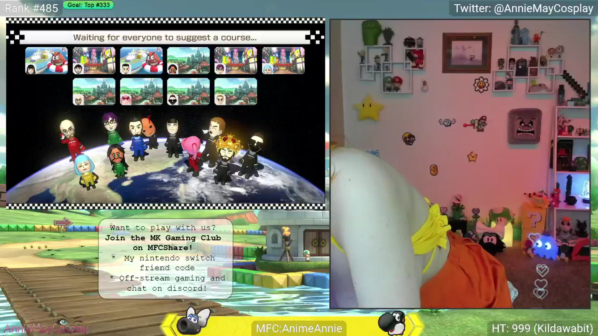 Gallery image thumbnail from AnimeAnnie's myfreecams stream on, 04/22/2025, 01:48 image 18 of 20