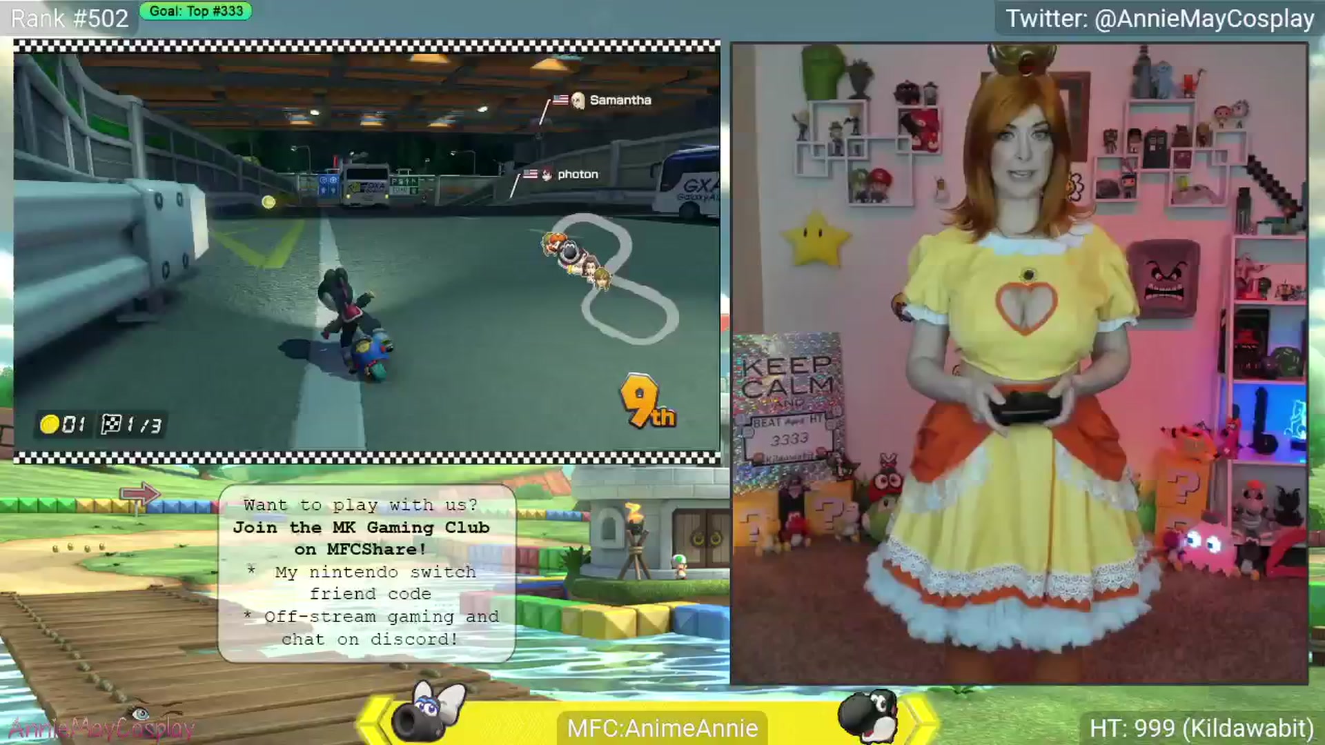 Gallery image thumbnail from AnimeAnnie's myfreecams stream on, 04/22/2025, 01:48 image 7 of 20