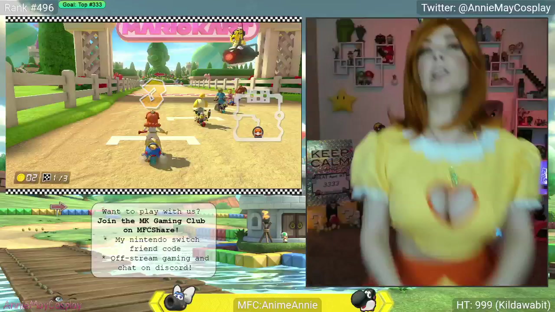 Gallery image thumbnail from AnimeAnnie's myfreecams stream on, 04/22/2025, 01:48 image 16 of 20