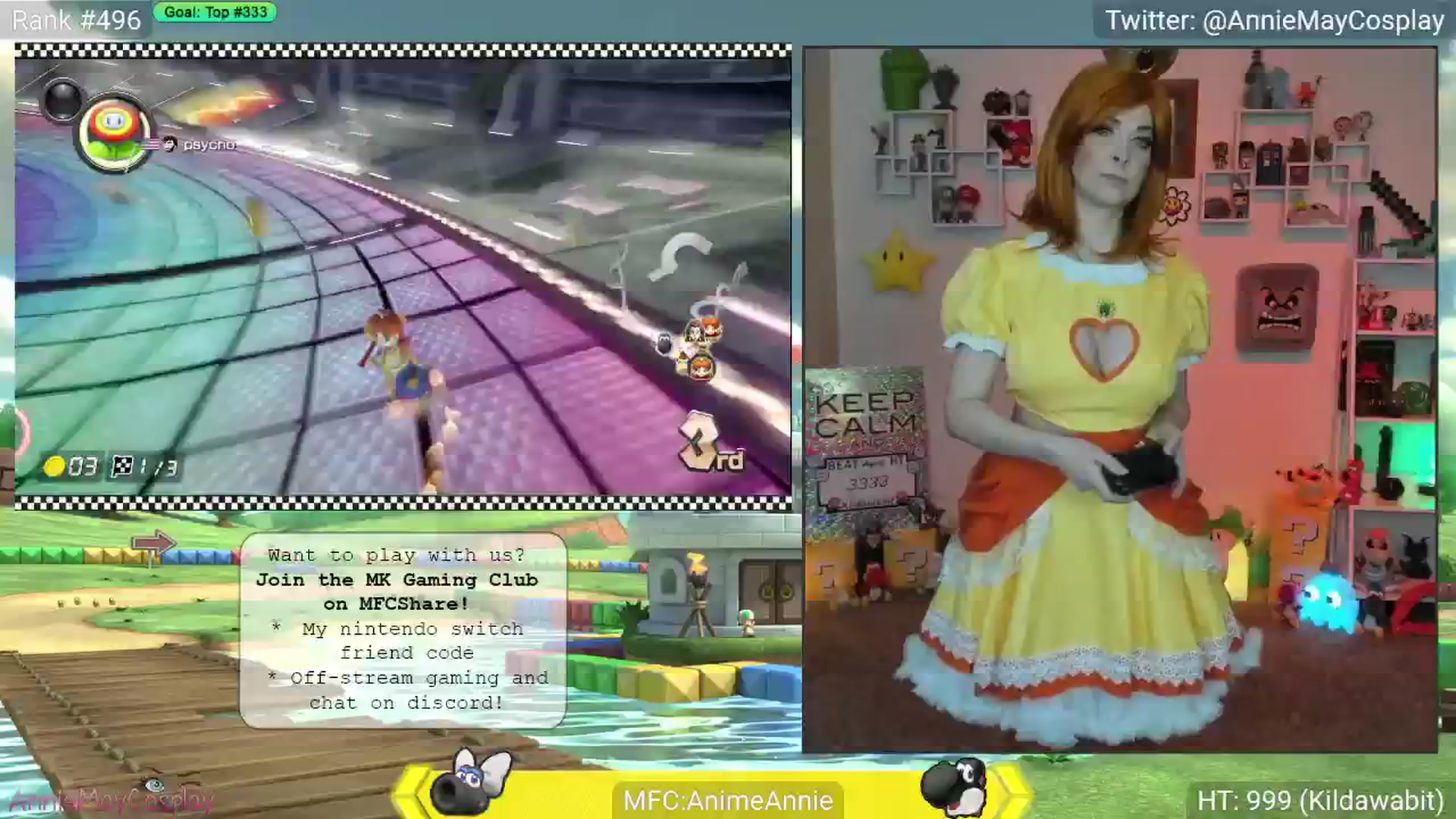 Gallery image thumbnail from AnimeAnnie's myfreecams stream on, 04/22/2025, 01:48 image 14 of 20