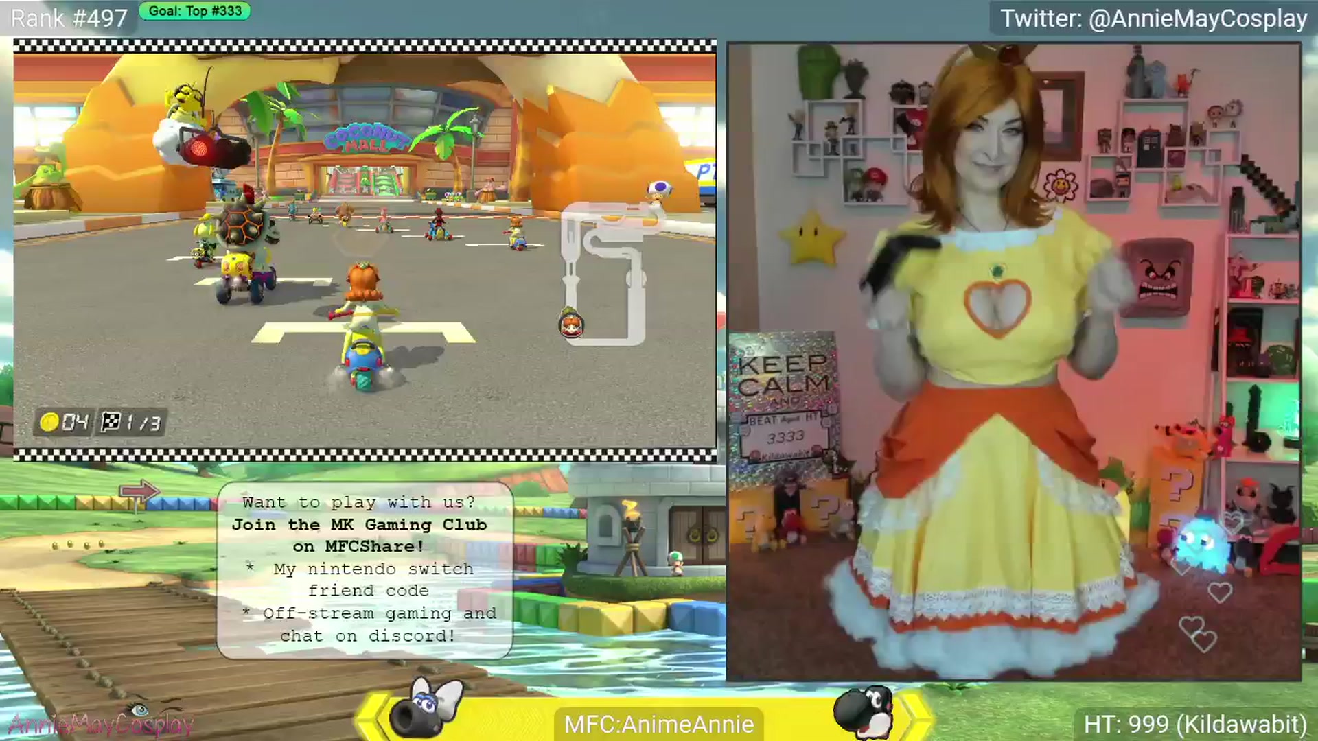 Gallery image thumbnail from AnimeAnnie's myfreecams stream on, 04/22/2025, 01:48 image 11 of 20