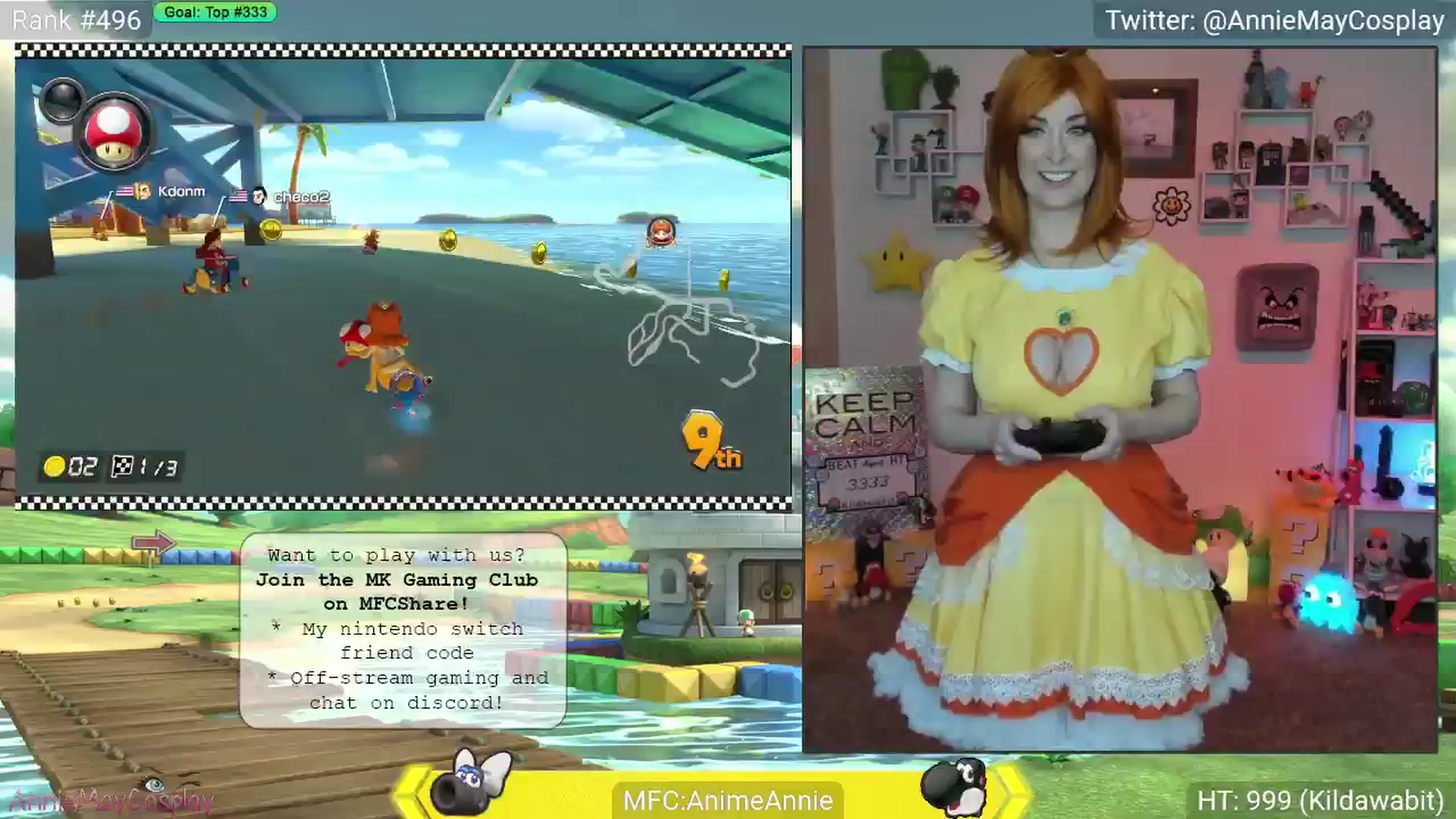 Gallery image thumbnail from AnimeAnnie's myfreecams stream on, 04/22/2025, 01:48 image 15 of 20