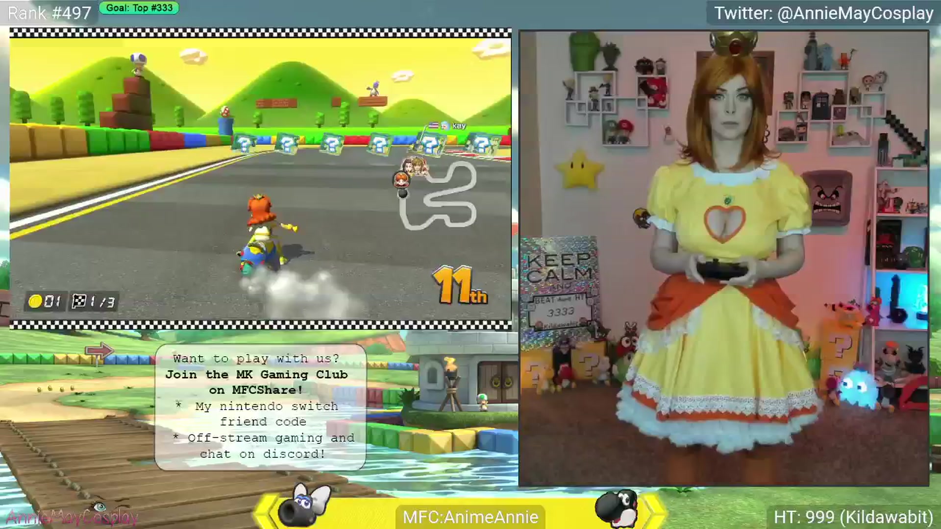 Gallery image thumbnail from AnimeAnnie's myfreecams stream on, 04/22/2025, 01:48 image 12 of 20