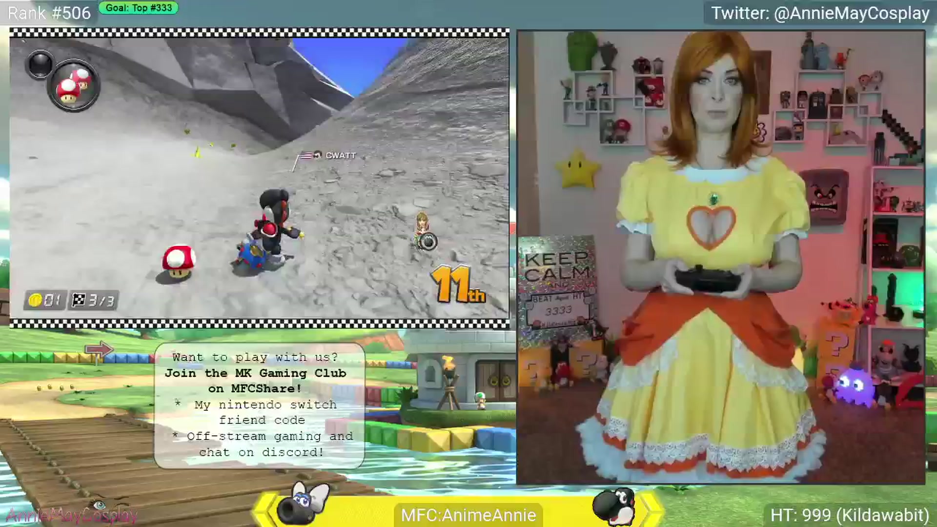 Gallery image thumbnail from AnimeAnnie's myfreecams stream on, 04/22/2025, 01:48 image 1 of 20
