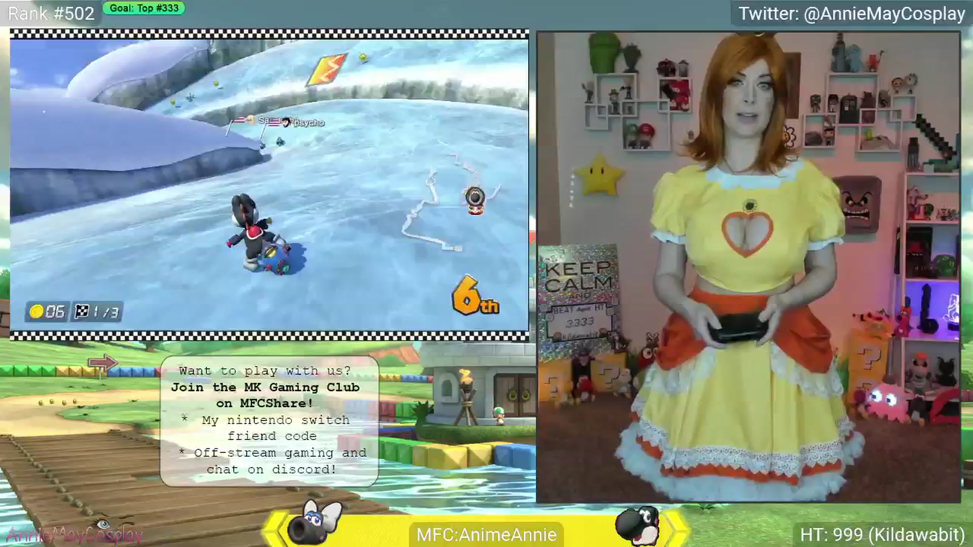 Gallery image thumbnail from AnimeAnnie's myfreecams stream on, 04/22/2025, 01:48 image 6 of 20