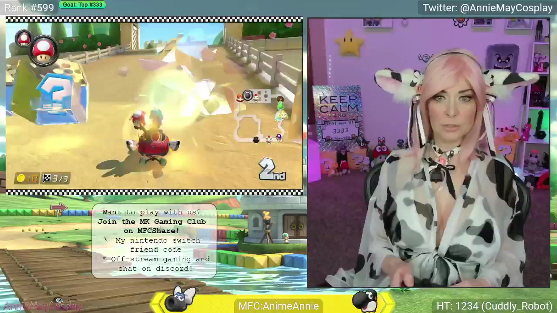 Gallery image thumbnail from AnimeAnnie's myfreecams stream on, 04/29/2025, 01:31 image 1 of 20