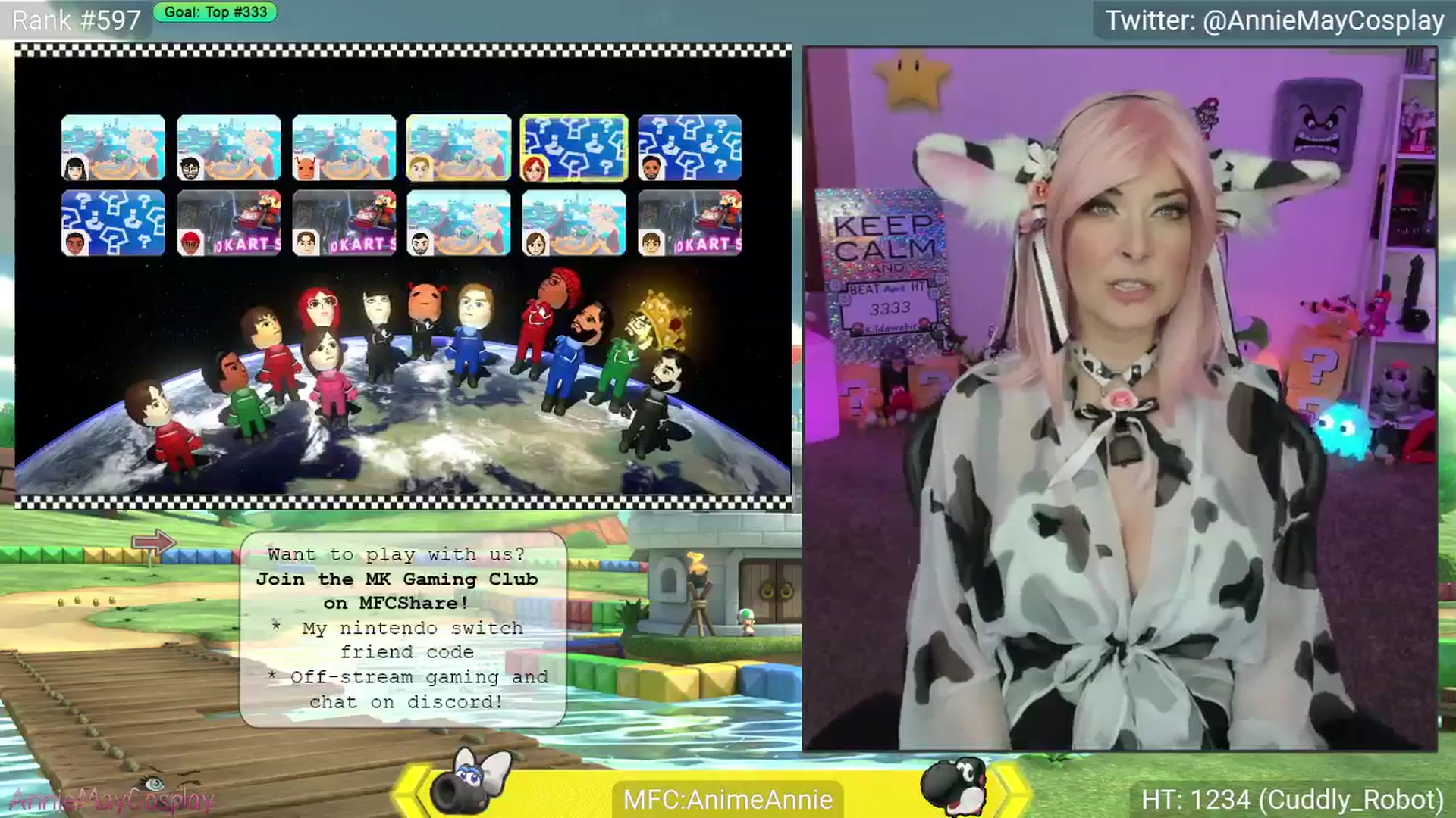 Gallery image thumbnail from AnimeAnnie's myfreecams stream on, 04/29/2025, 01:31 image 11 of 20
