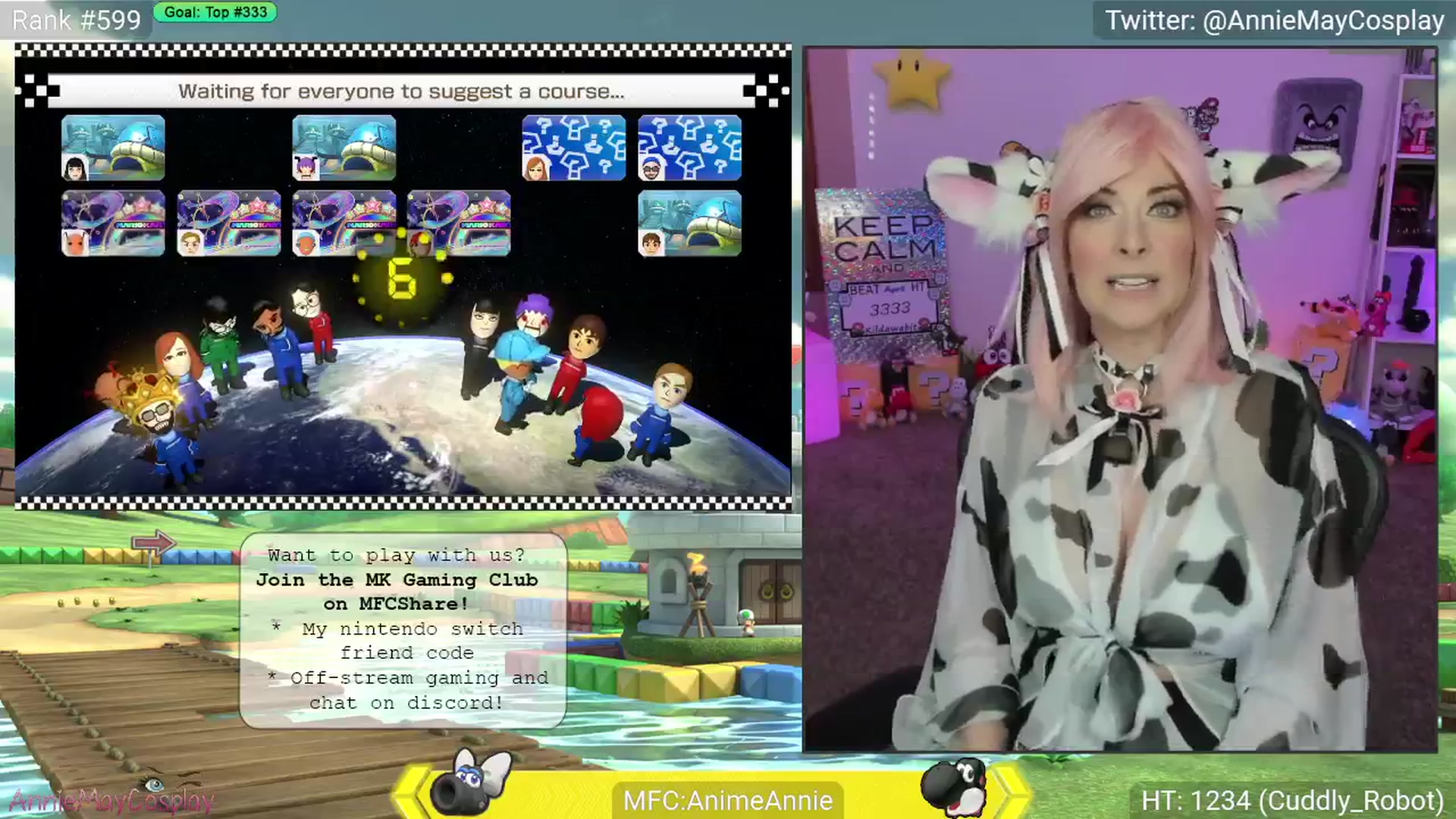 Gallery image thumbnail from AnimeAnnie's myfreecams stream on, 04/29/2025, 01:31 image 4 of 20