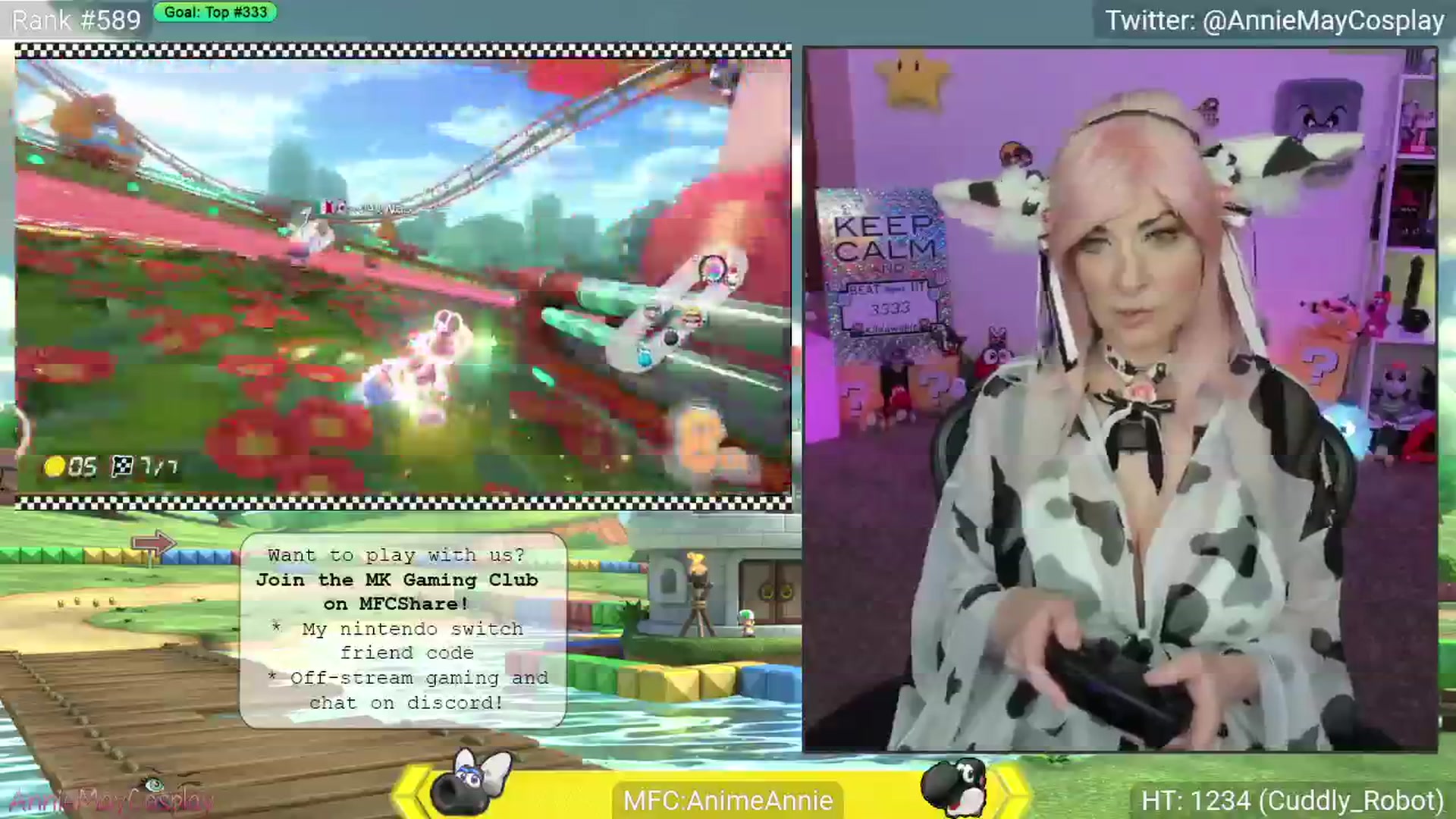 Gallery image thumbnail from AnimeAnnie's myfreecams stream on, 04/29/2025, 01:31 image 18 of 20