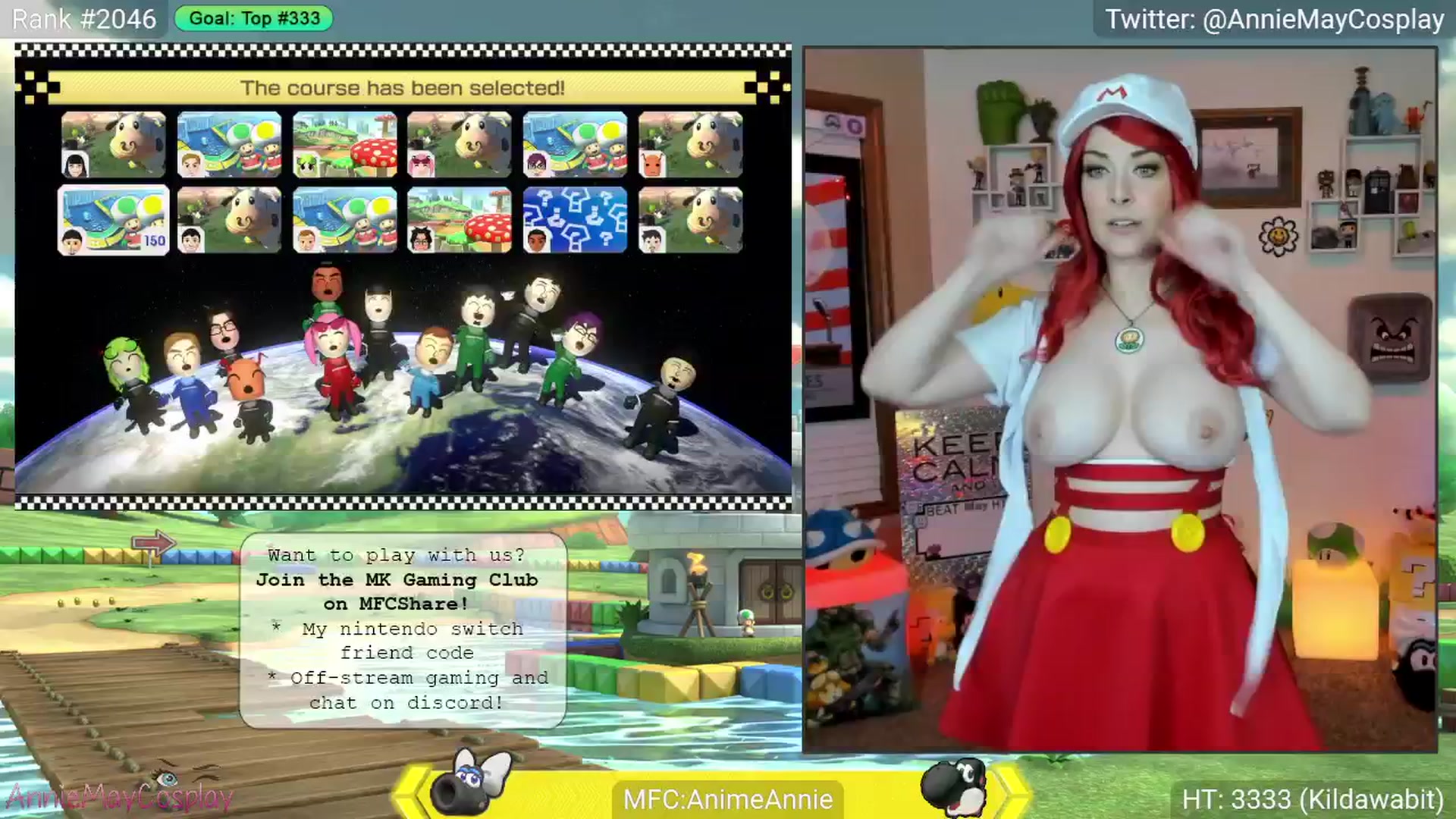 Gallery image thumbnail from AnimeAnnie's myfreecams stream on, 05/06/2025, 02:37 image 4 of 20