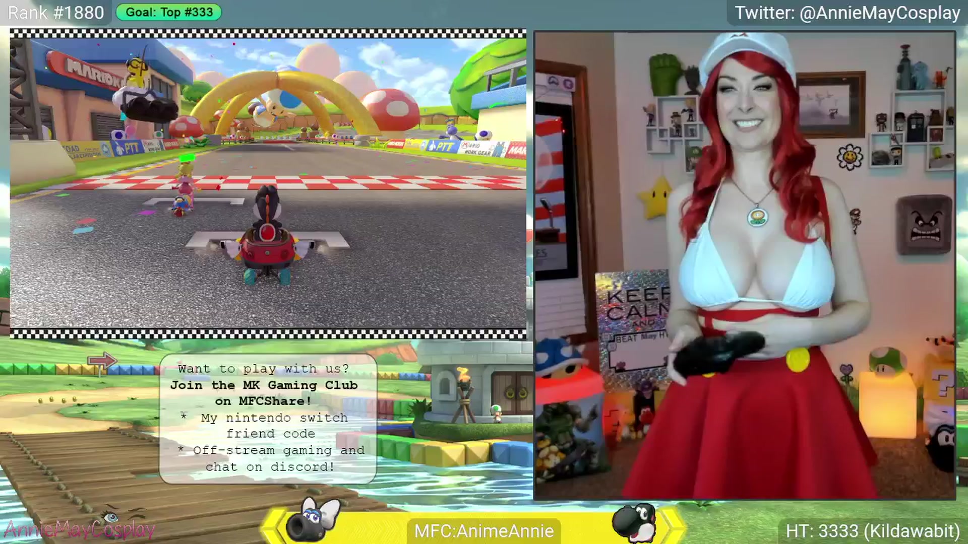 Gallery image thumbnail from AnimeAnnie's myfreecams stream on, 05/06/2025, 02:37 image 8 of 20