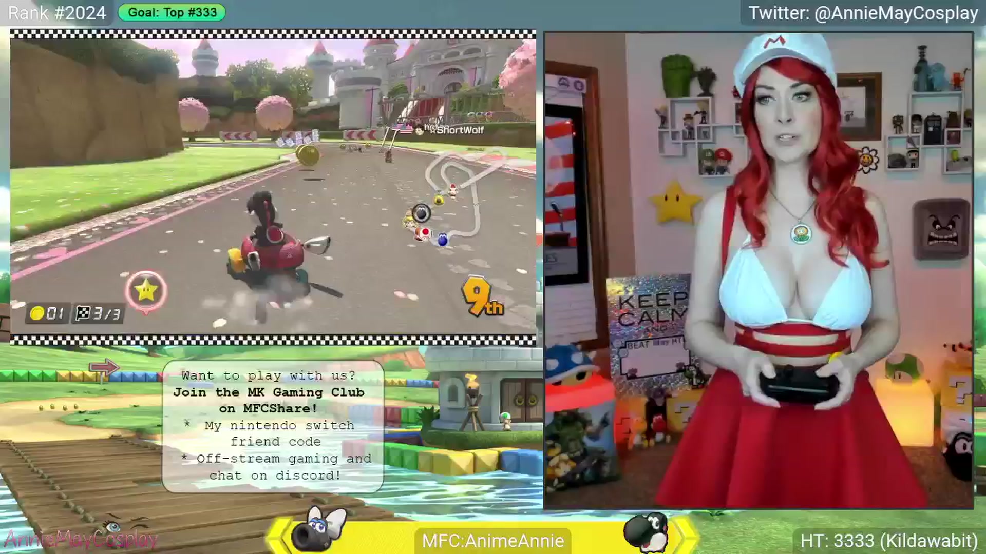 Gallery image thumbnail from AnimeAnnie's myfreecams stream on, 05/06/2025, 02:37 image 5 of 20