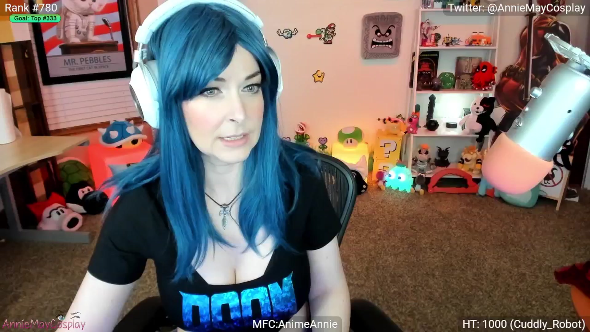 Gallery image thumbnail from AnimeAnnie's myfreecams stream on, 05/08/2025, 24:01 image 3 of 20