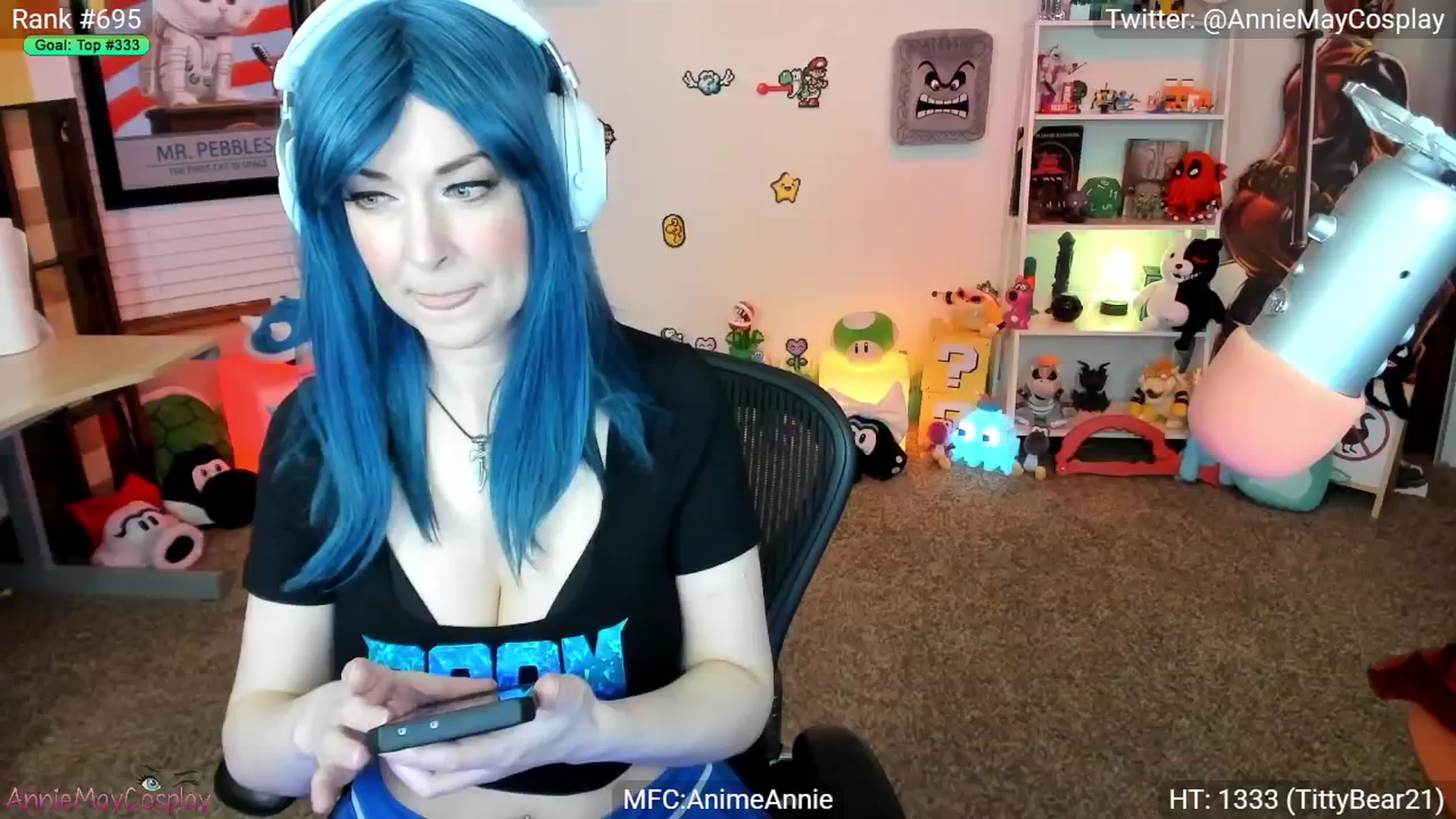 Gallery image thumbnail from AnimeAnnie's myfreecams stream on, 05/08/2025, 24:01 image 7 of 20