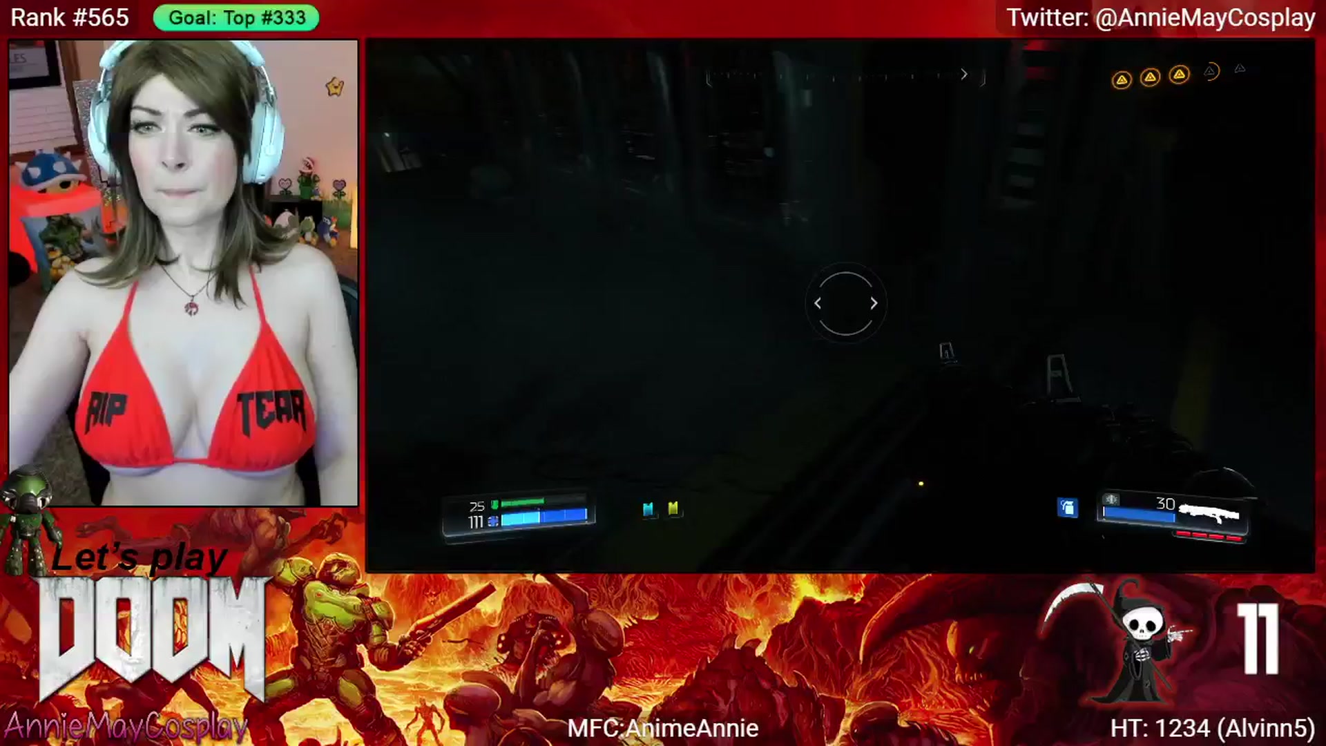 Gallery image thumbnail from AnimeAnnie's myfreecams stream on, 05/09/2025, 01:15 image 15 of 20