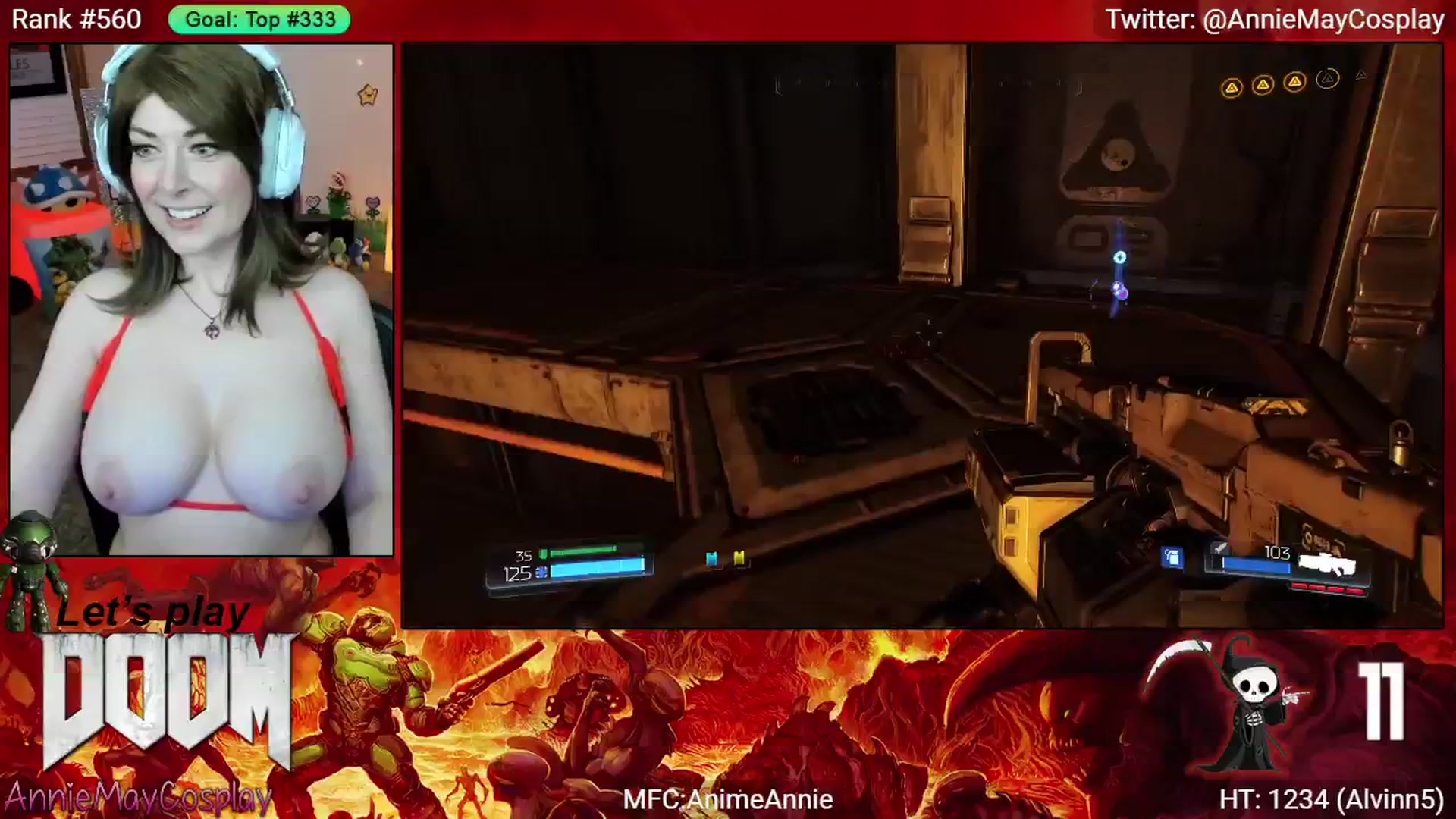 Gallery image thumbnail from AnimeAnnie's myfreecams stream on, 05/09/2025, 01:15 image 18 of 20