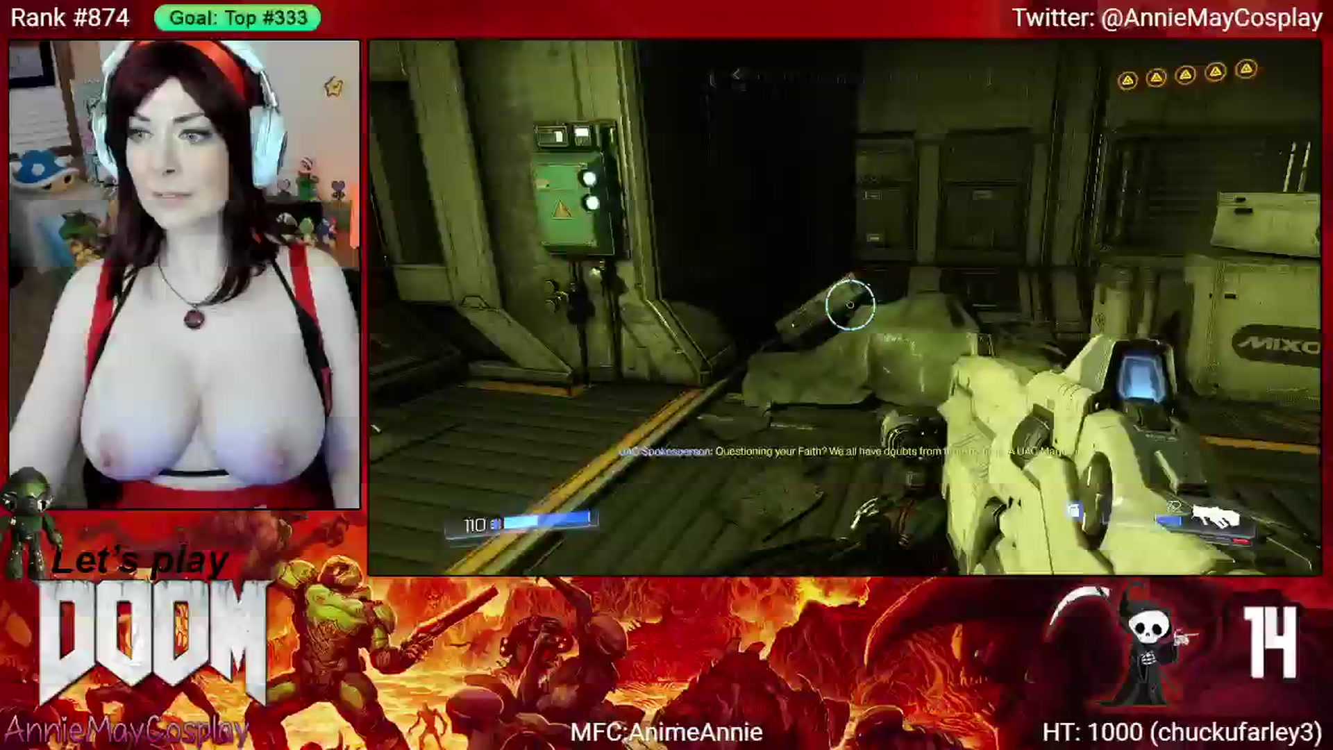 Gallery image thumbnail from AnimeAnnie's myfreecams stream on, 05/22/2025, 02:18 image 17 of 20