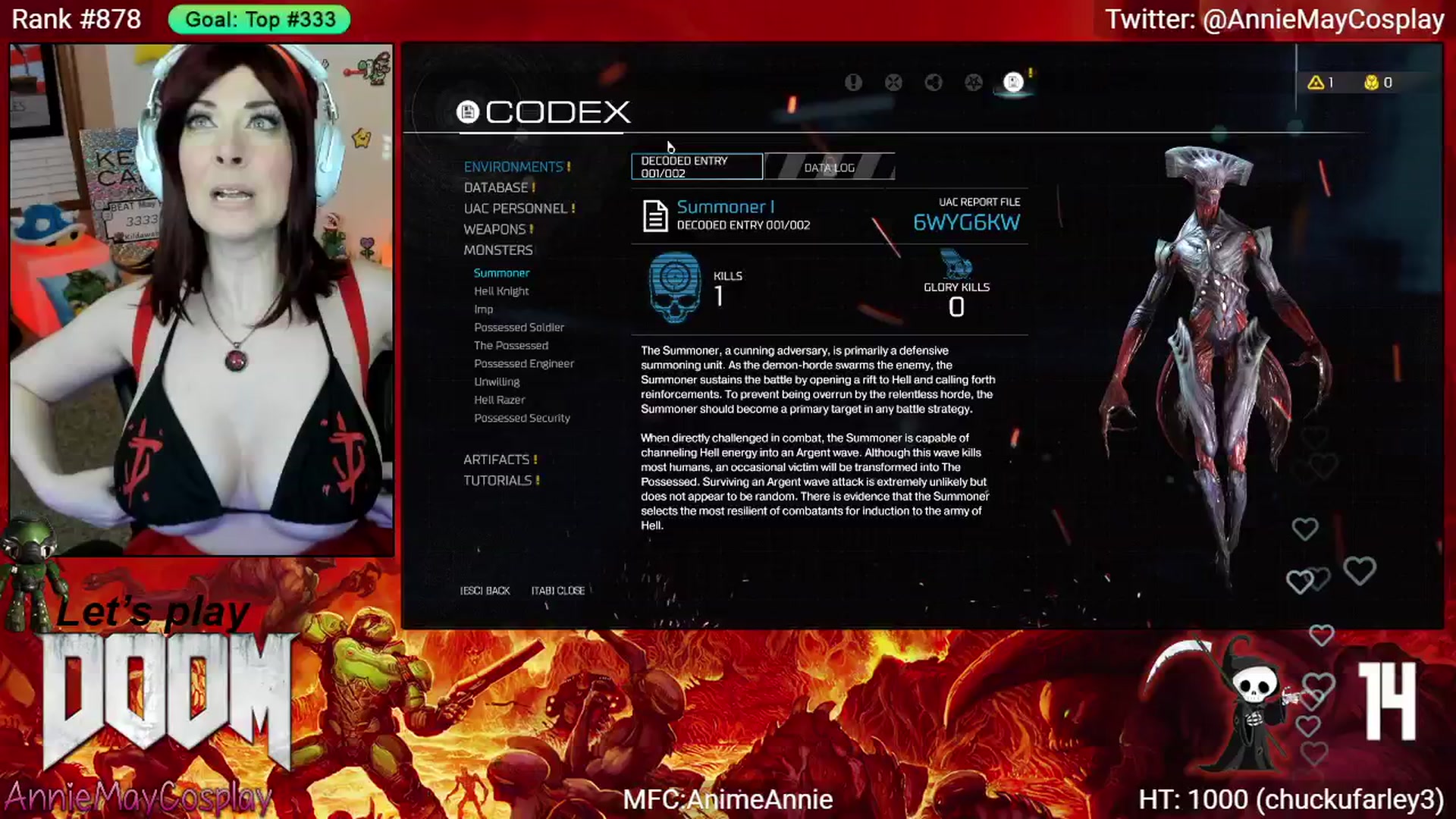 Gallery image thumbnail from AnimeAnnie's myfreecams stream on, 05/22/2025, 02:18 image 15 of 20