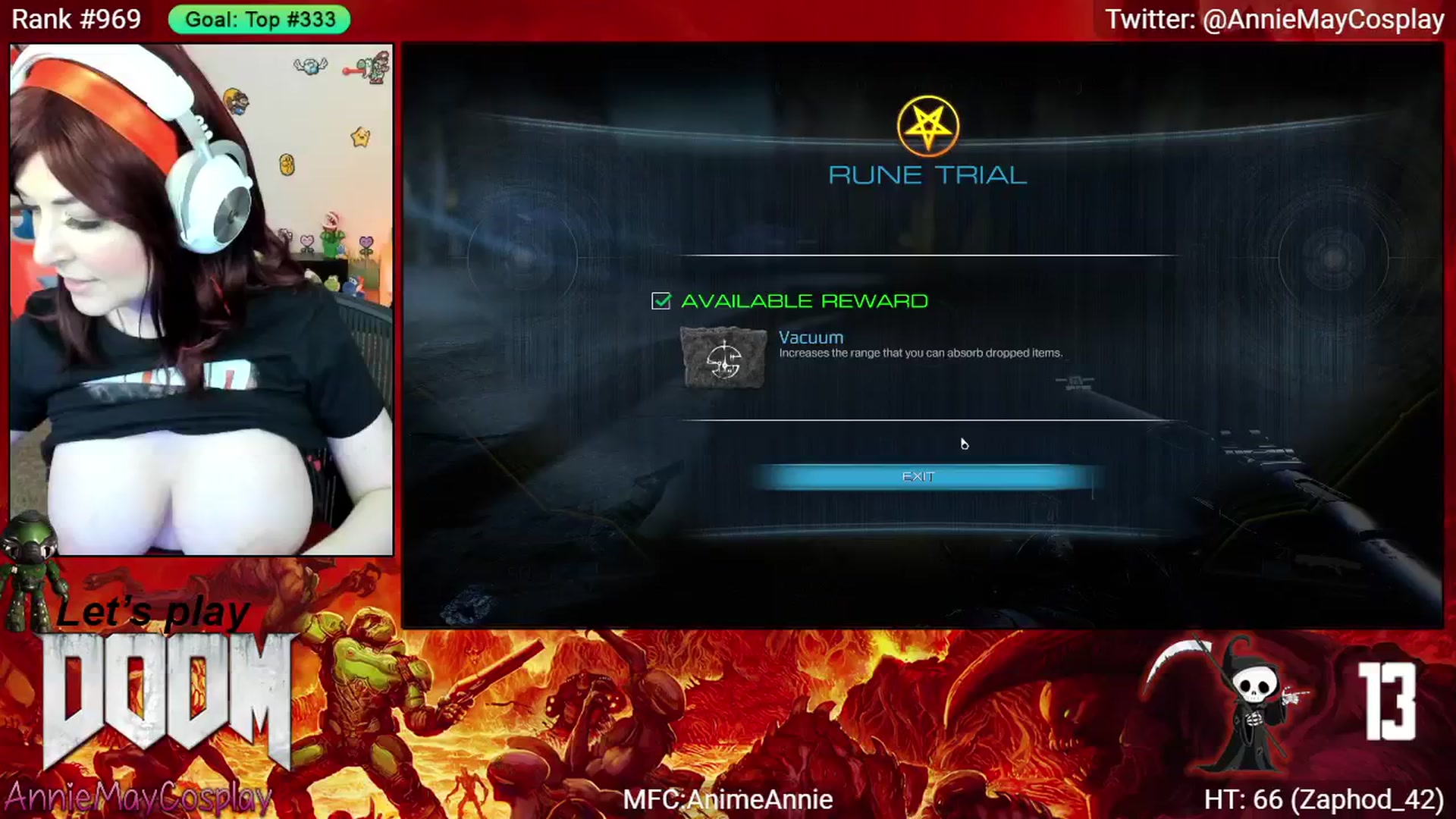 Gallery image thumbnail from AnimeAnnie's myfreecams stream on, 05/22/2025, 02:18 image 7 of 20