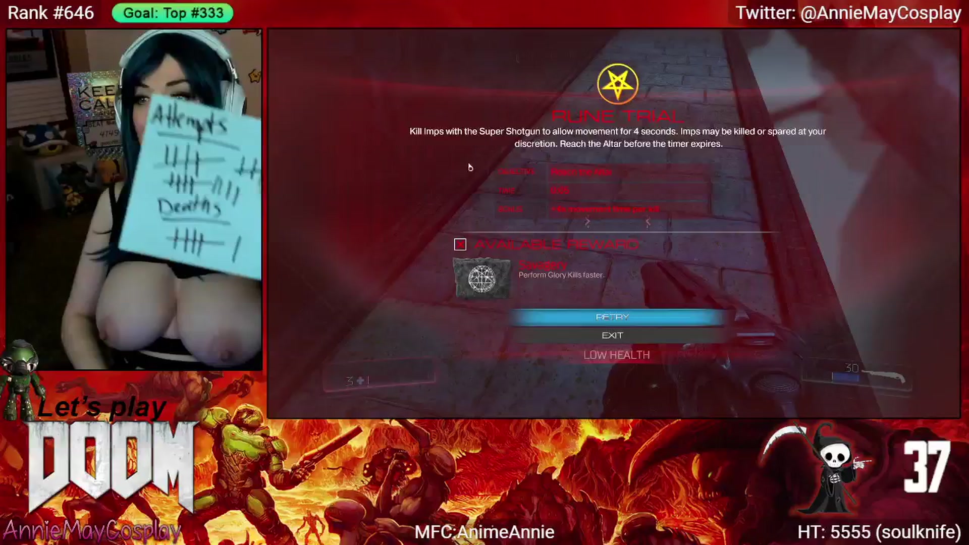 Gallery image thumbnail from AnimeAnnie's myfreecams stream on, 05/24/2025, 04:08 image 13 of 20