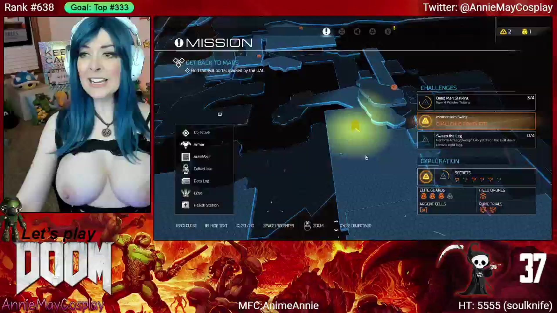 Gallery image thumbnail from AnimeAnnie's myfreecams stream on, 05/24/2025, 04:08 image 17 of 20