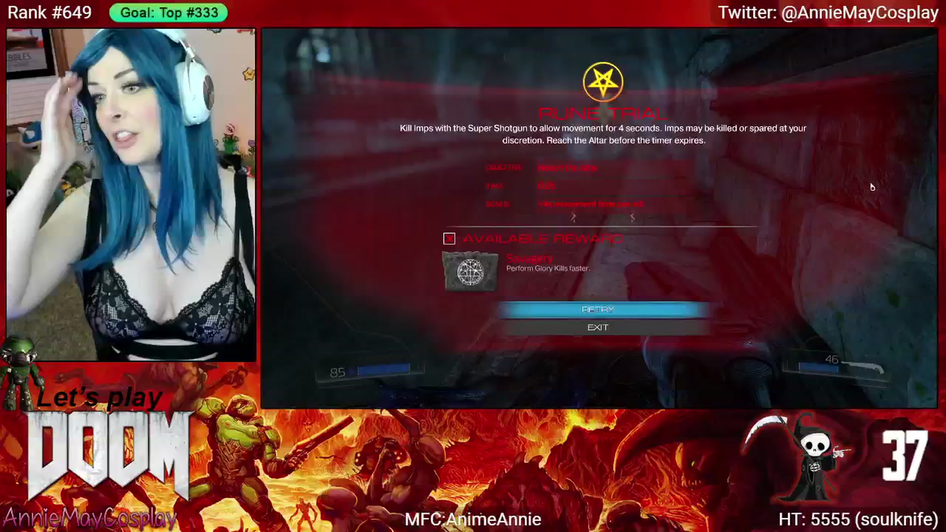 Gallery image thumbnail from AnimeAnnie's myfreecams stream on, 05/24/2025, 04:08 image 12 of 20