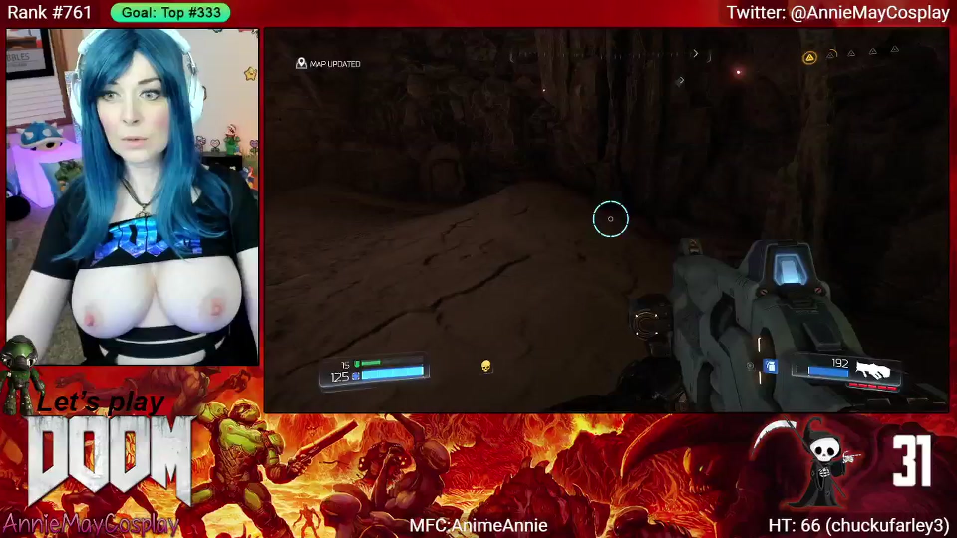 Gallery image thumbnail from AnimeAnnie's myfreecams stream on, 05/24/2025, 04:08 image 1 of 20