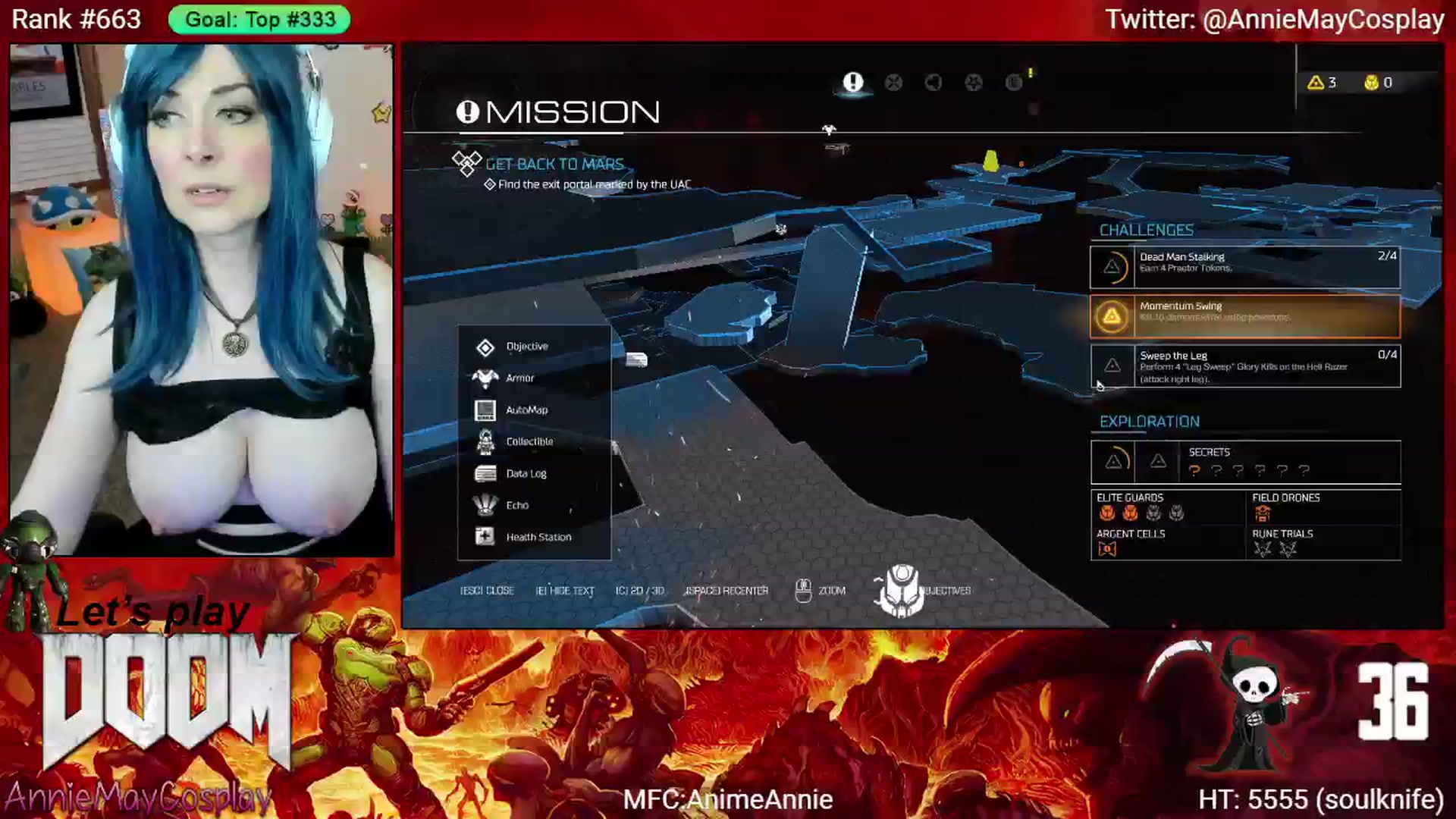 Gallery image thumbnail from AnimeAnnie's myfreecams stream on, 05/24/2025, 04:08 image 6 of 20