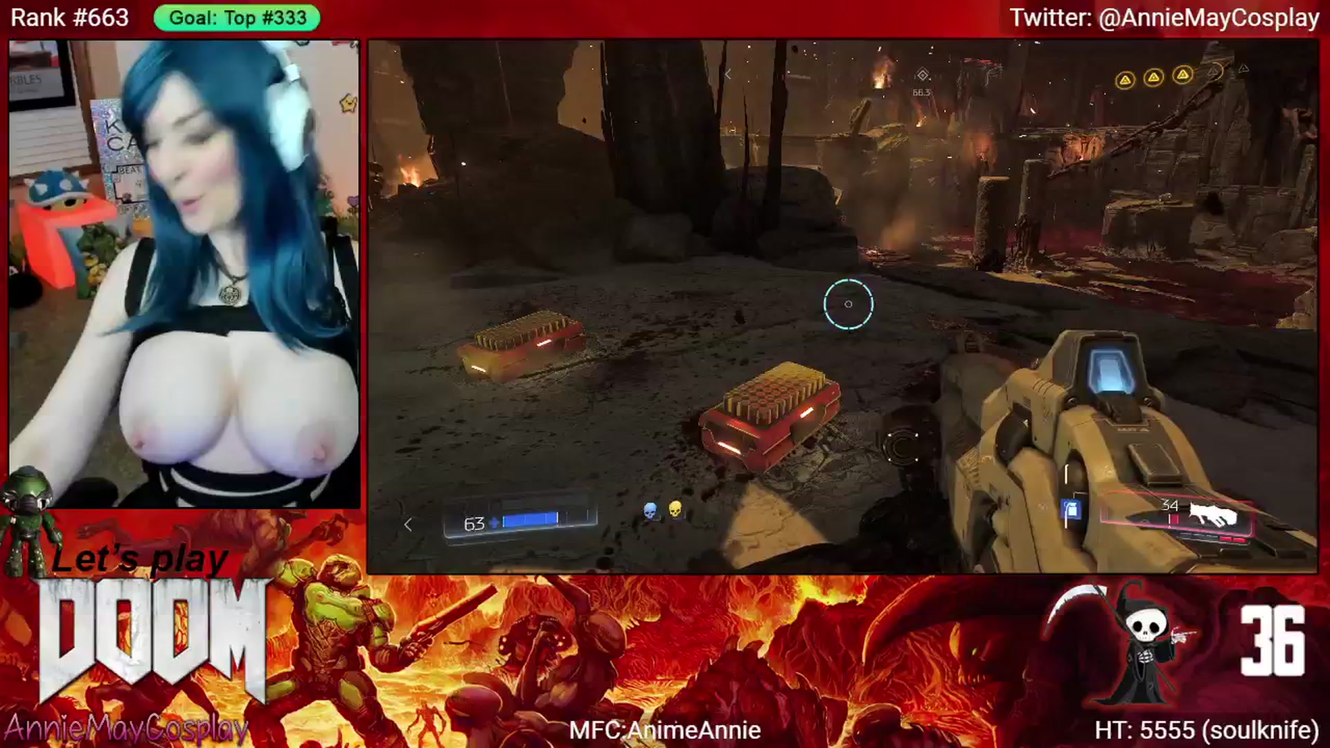Gallery image thumbnail from AnimeAnnie's myfreecams stream on, 05/24/2025, 04:08 image 5 of 20