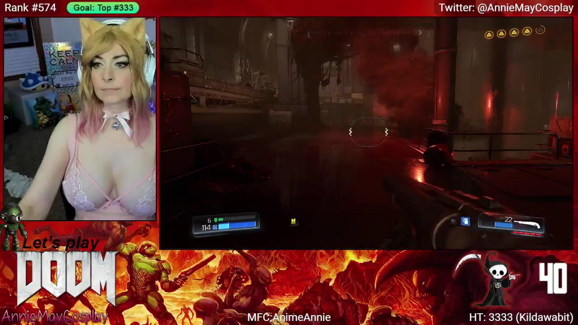 Gallery image thumbnail from AnimeAnnie's myfreecams stream on, 05/25/2025, 01:57 image 18 of 20