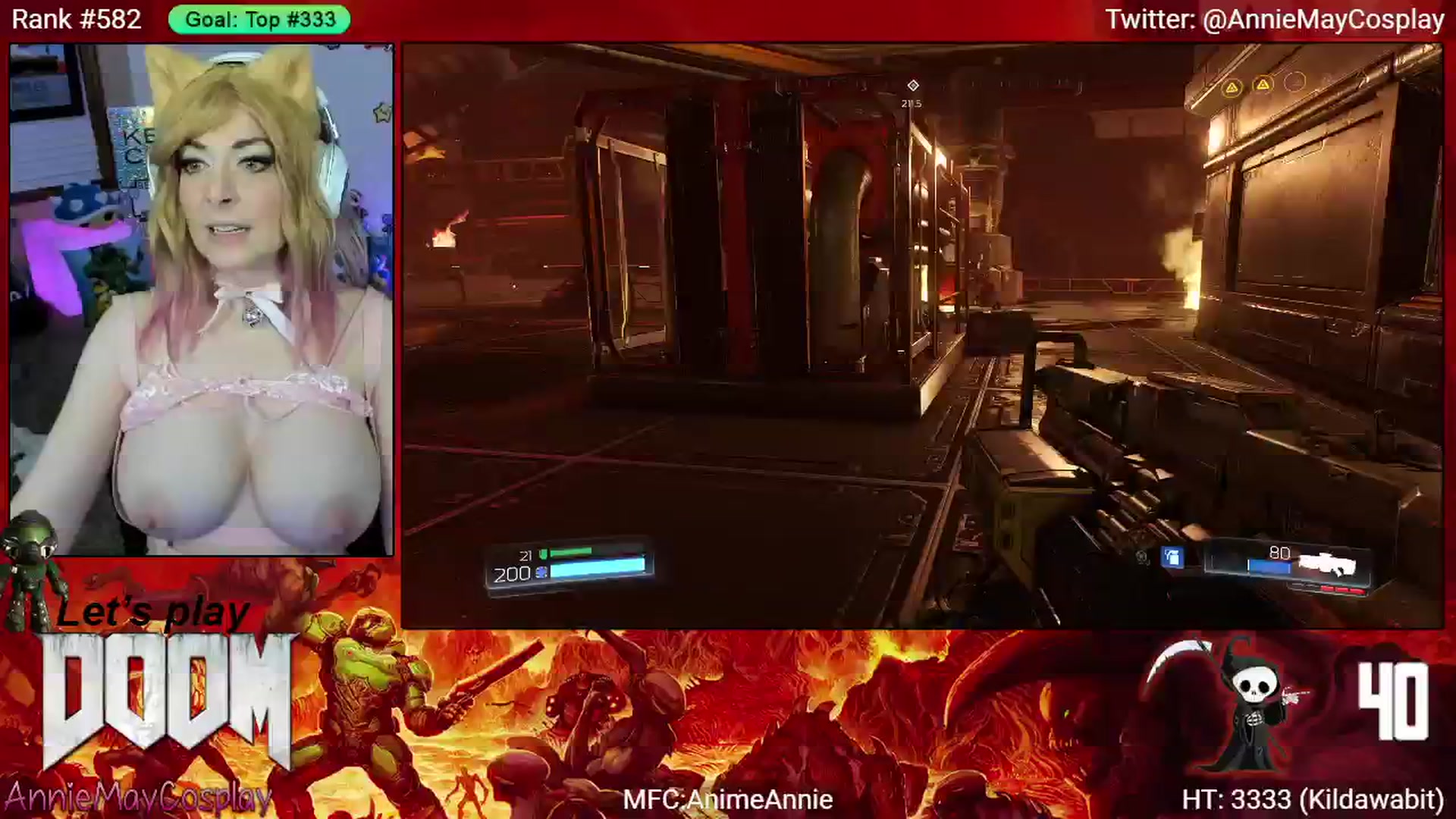 Gallery image thumbnail from AnimeAnnie's myfreecams stream on, 05/25/2025, 01:57 image 12 of 20