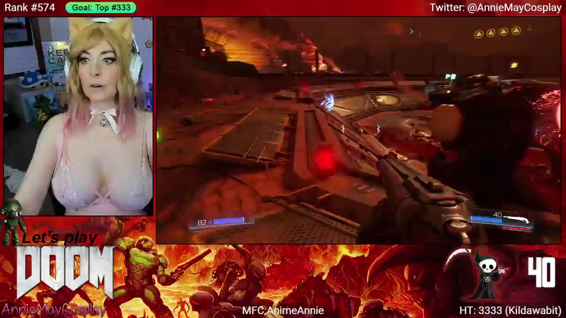 Gallery image thumbnail from AnimeAnnie's myfreecams stream on, 05/25/2025, 01:57 image 17 of 20