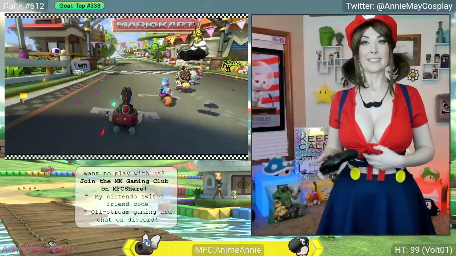 Gallery image thumbnail from AnimeAnnie's myfreecams stream on, 05/27/2025, 02:31 image 9 of 20