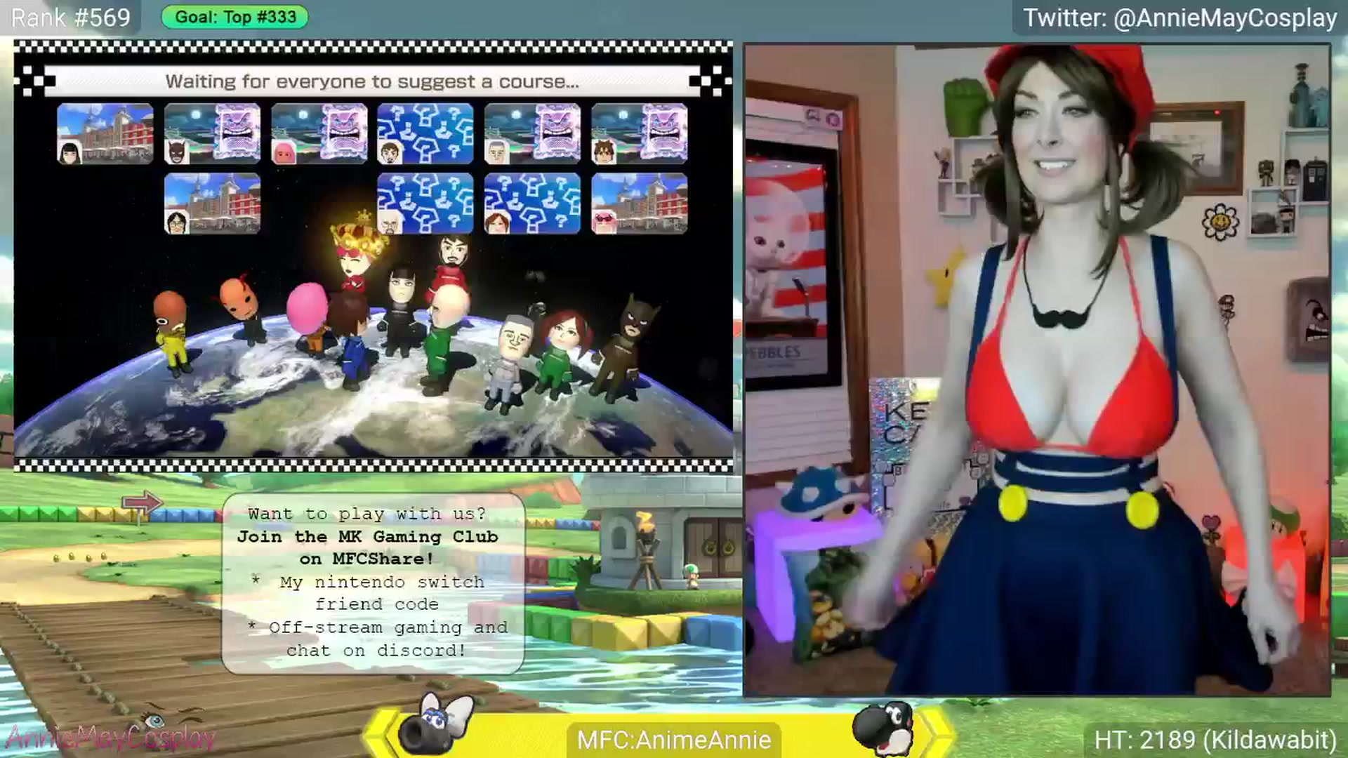 Gallery image thumbnail from AnimeAnnie's myfreecams stream on, 05/27/2025, 02:31 image 14 of 20