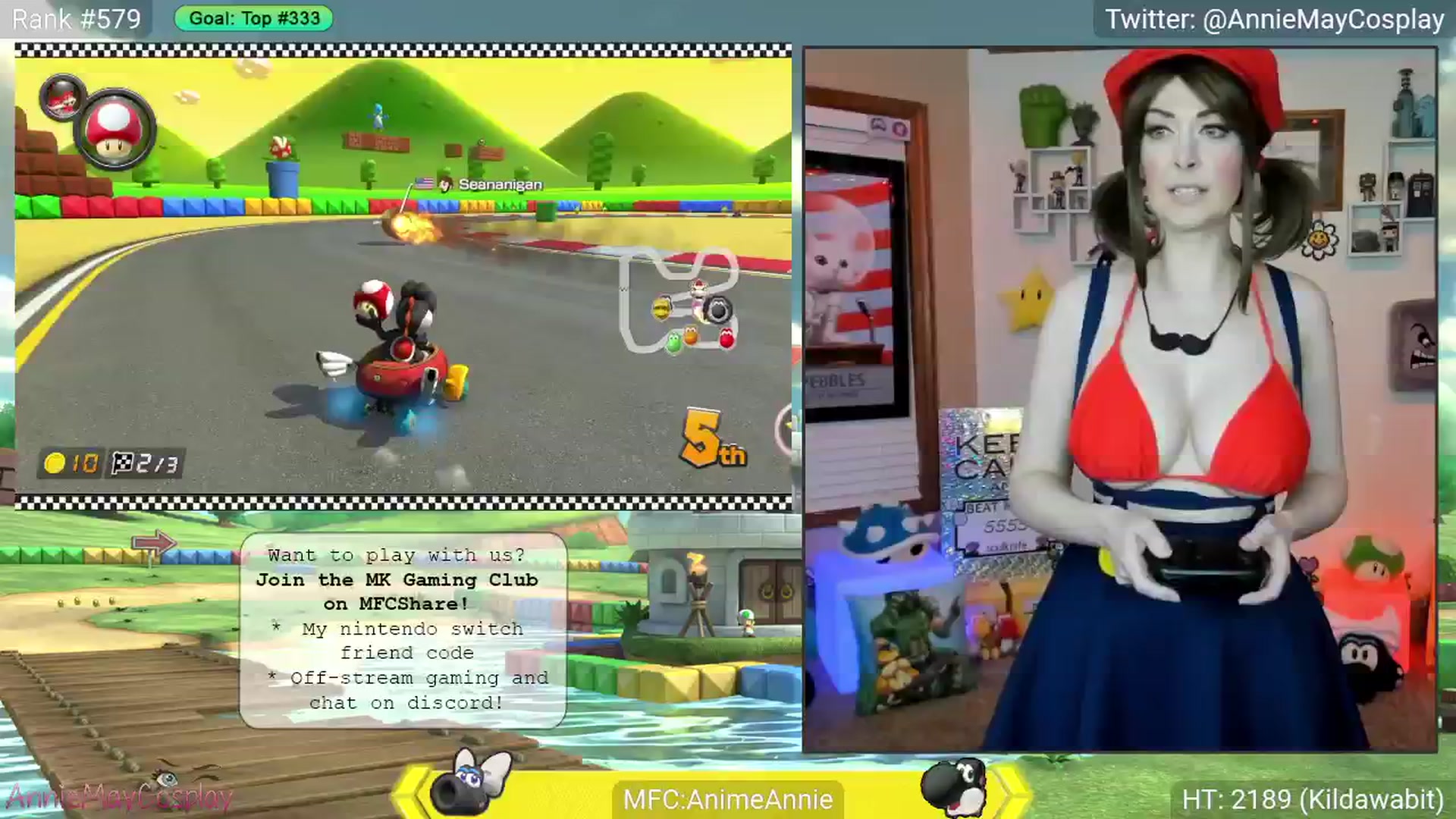 Gallery image thumbnail from AnimeAnnie's myfreecams stream on, 05/27/2025, 02:31 image 12 of 20