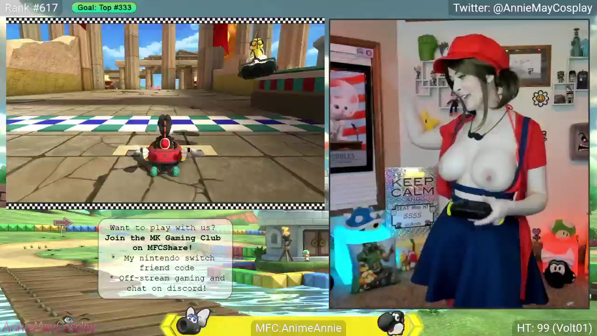 Gallery image thumbnail from AnimeAnnie's myfreecams stream on, 05/27/2025, 02:31 image 4 of 20