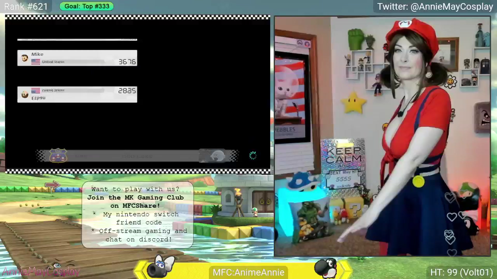 Gallery image thumbnail from AnimeAnnie's myfreecams stream on, 05/27/2025, 02:31 image 3 of 20